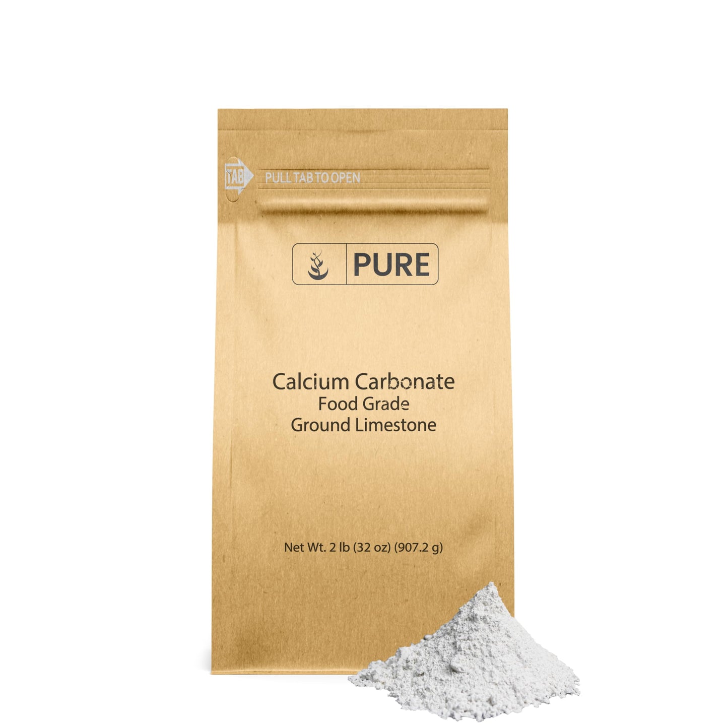 Pure Original Ingredients Calcium Carbonate Powder, 32 oz