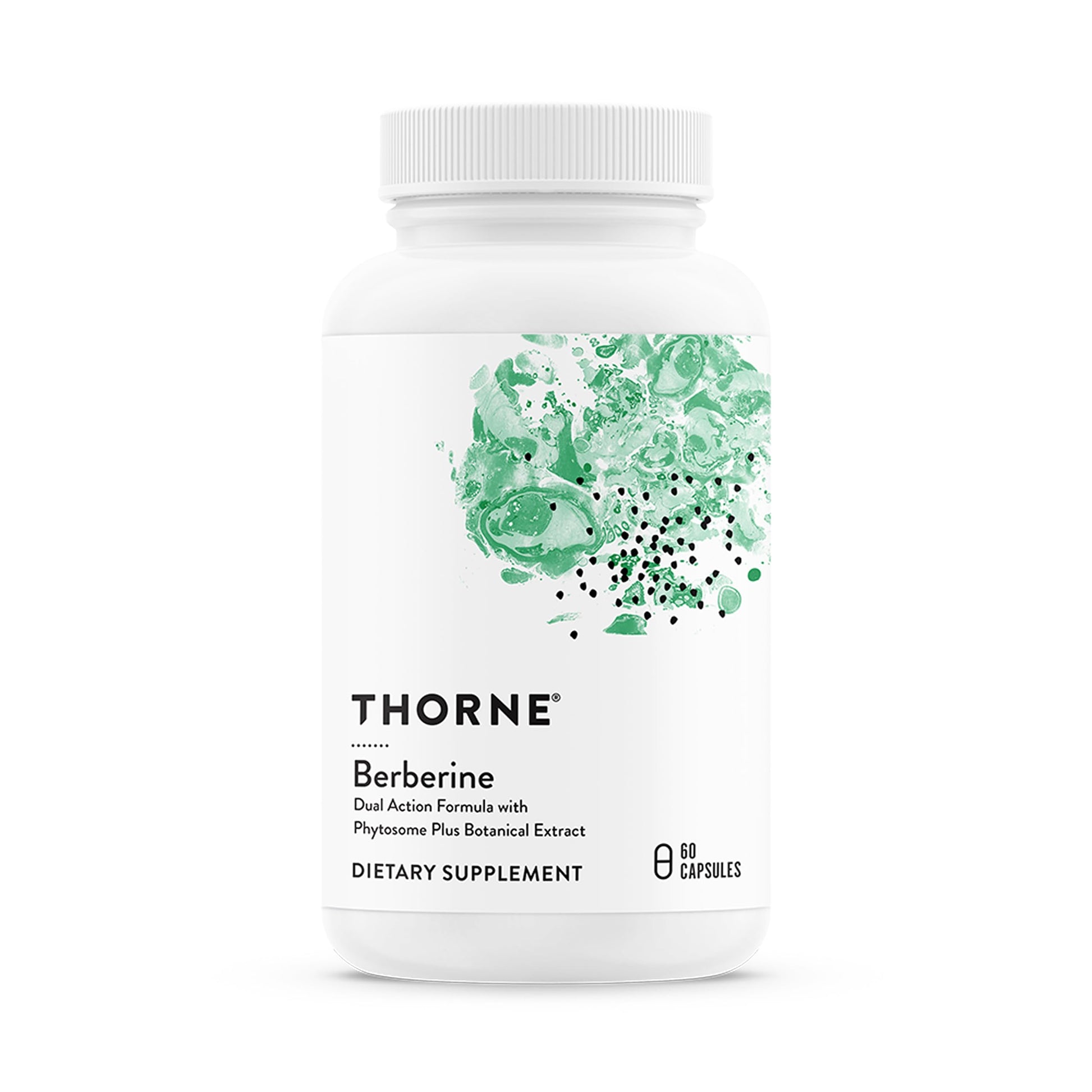Thorne Berberine Dual Action Formula with Phytosome Plus Botanical Extract Capsule, 60 Count