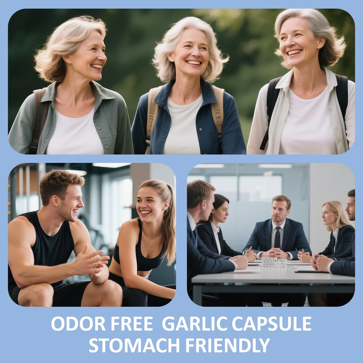 RimTuku Aged Garlic Extract Organic 9000mg Garlic Supplement Powder 30:1 Extract Formula with Alliin Purity 99%+, Selenium, Iron, Zinc, and Manganese Capsules, 120 Count