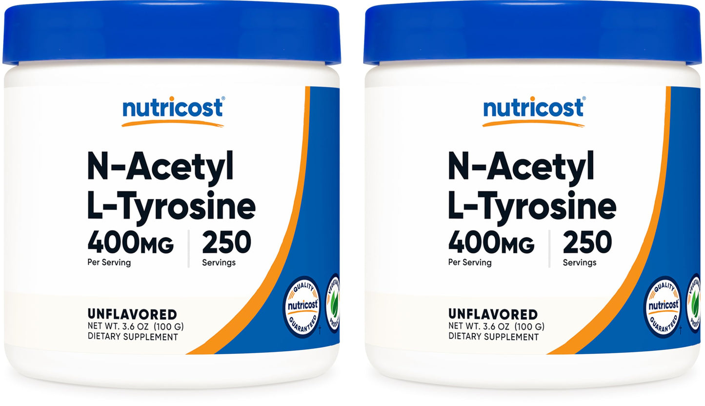 Nutricost N-Acetyl L-Tyrosine (NALT) Powder 7.0548 oz