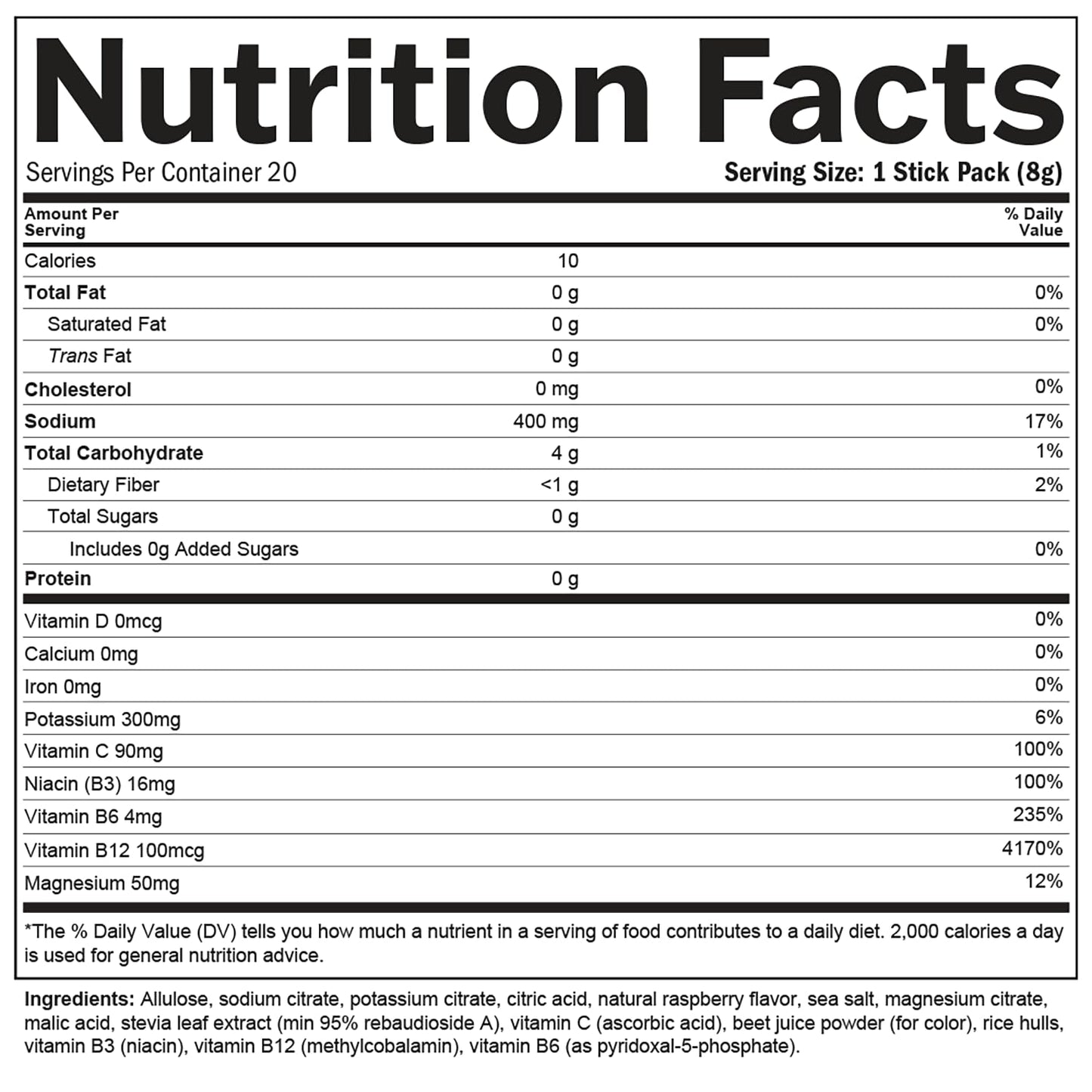 BrainMD Smart Electrolytes Powder, Hydration & Energy Support, 30 Servings