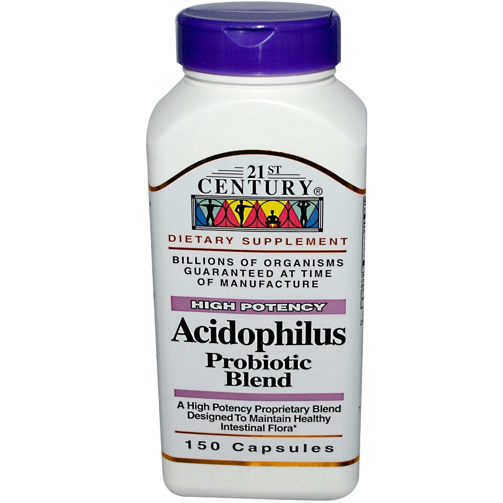 21st Century Acidophilus Probiotic Blend Capsule, 300 Capsules
