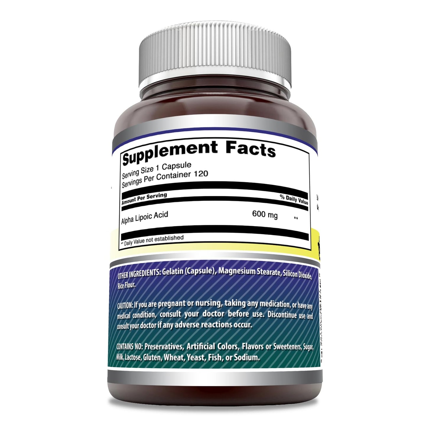 Amazing Nutrition Alpha Lipoic Acid Capsule 1 Count