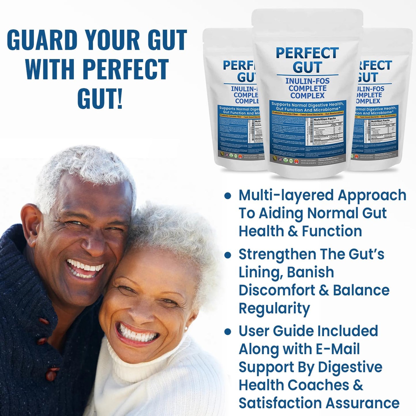 Kidney Restore Perfect Gut Inulin FOS Powder, 32