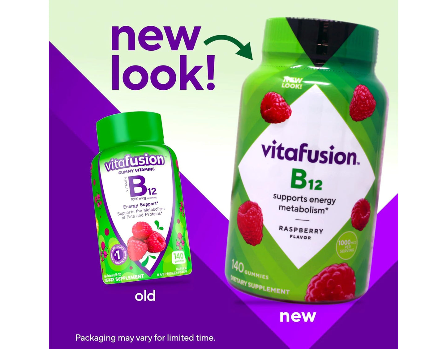 Vitafusion B-12 1000mcg Gummy 280 Count