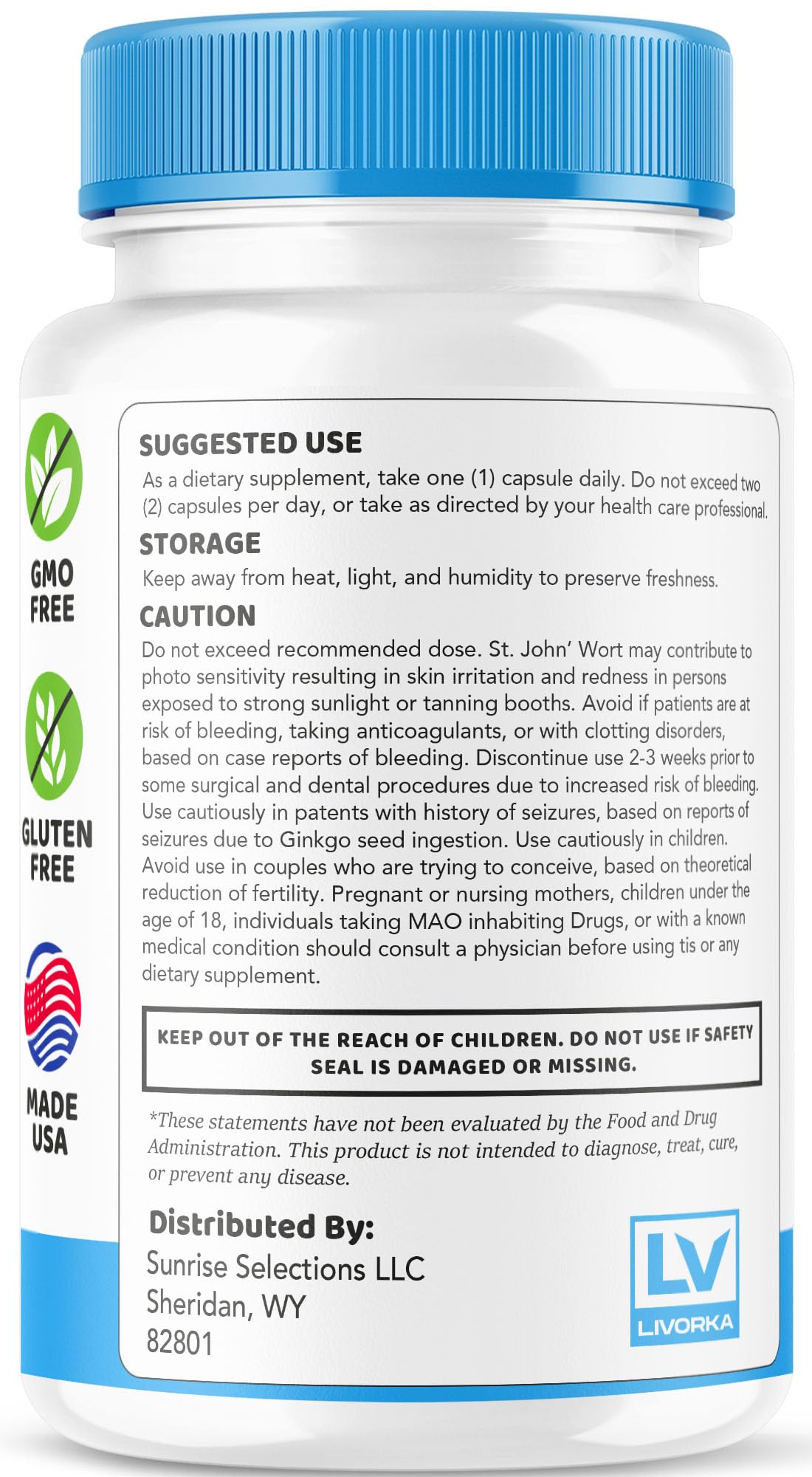 LIVORKA Glyco Forte Capsules 30 Count