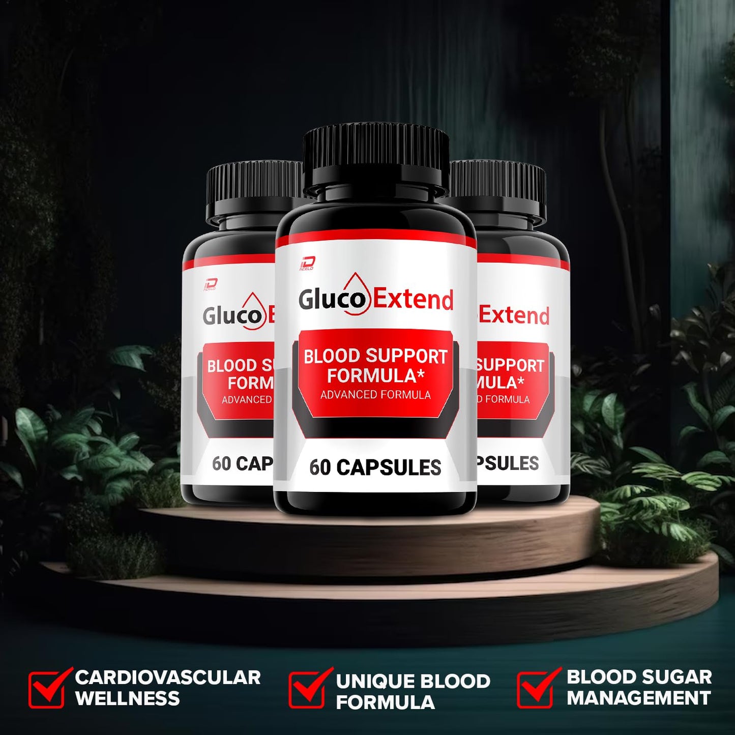 Indelo Gluco Extend Capsules 300 Capsules