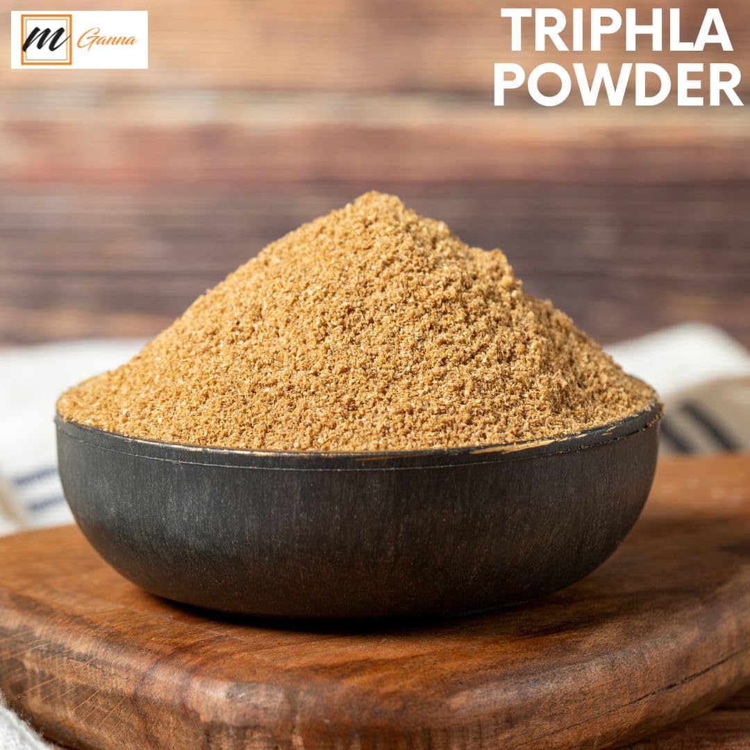 mGanna 100% Natural Triphala Powder for Skin Care, 8.01 Ounce