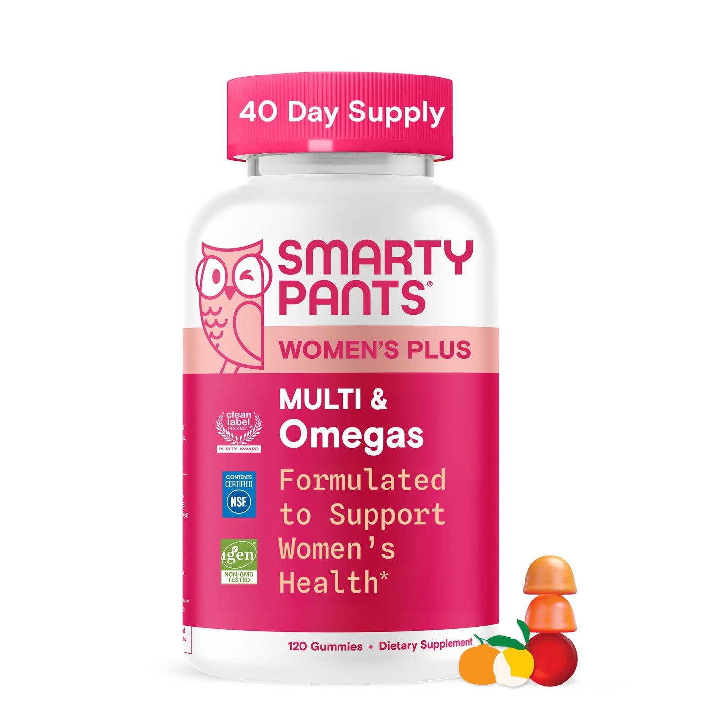 SmartyPants Women's Multivitamin Gummies 120 Count