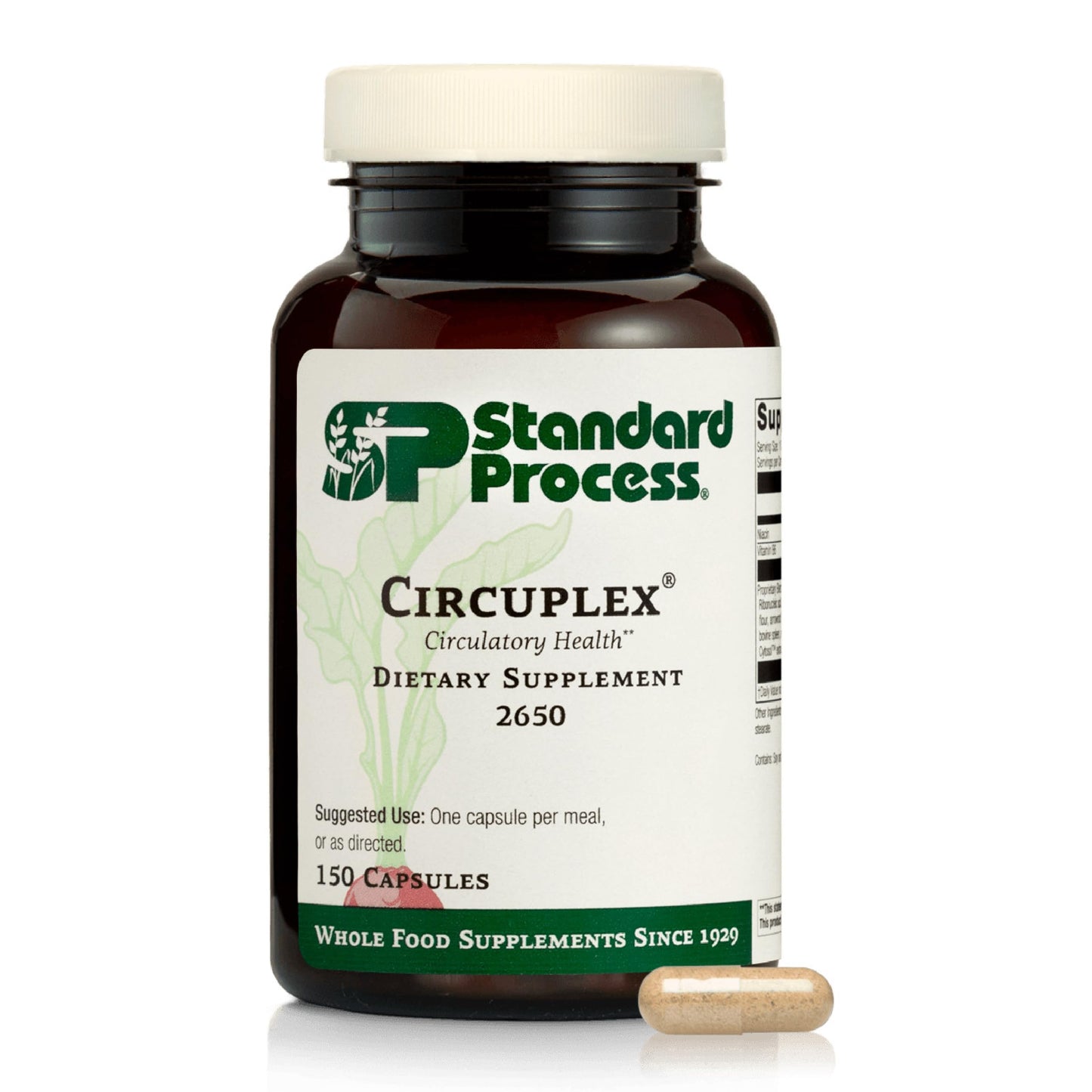 Standard Process Inc. Circuplex Vascular & Nervous System Support 150 Capsules