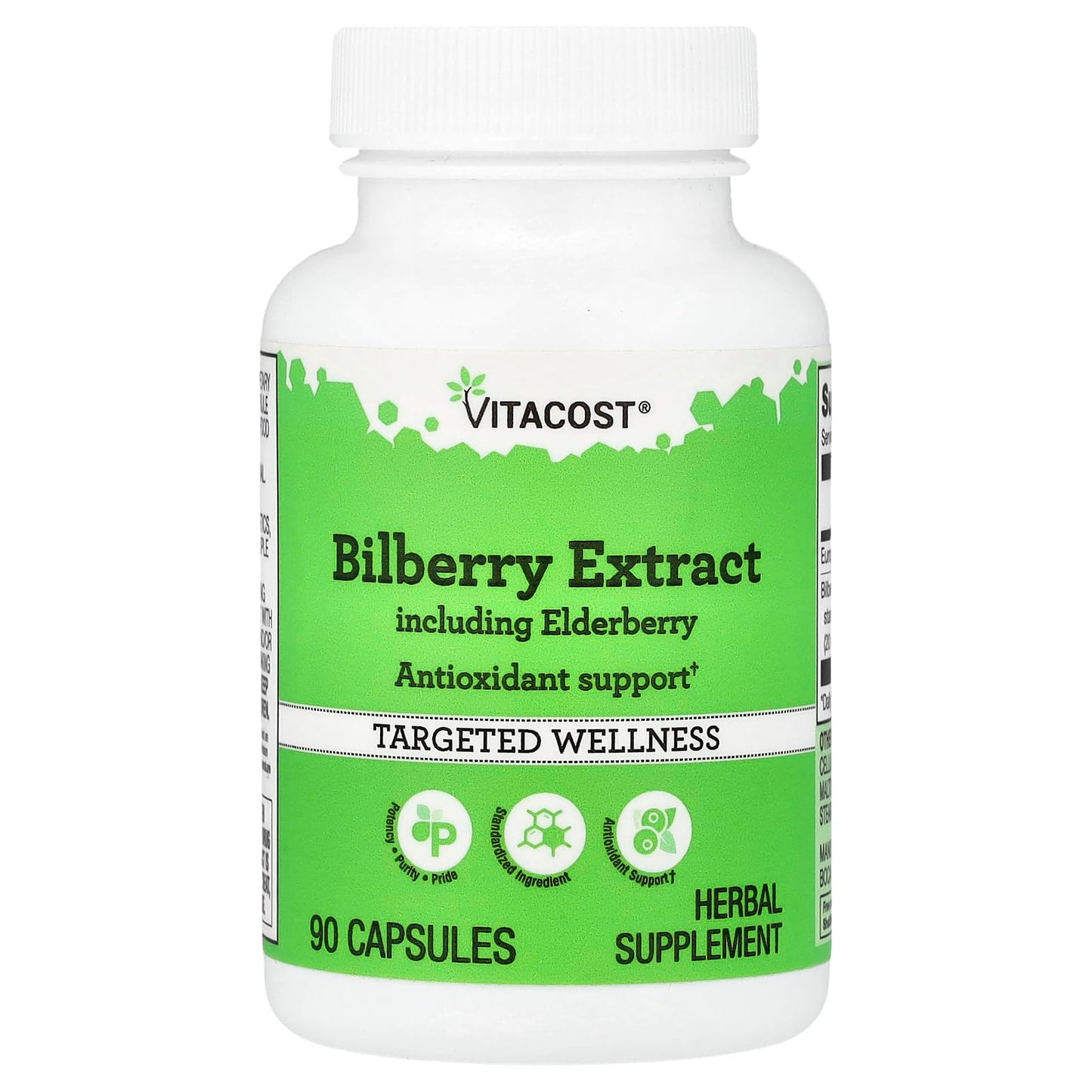Vitacost Bilberry Extract Including Elderberry Capsule 1