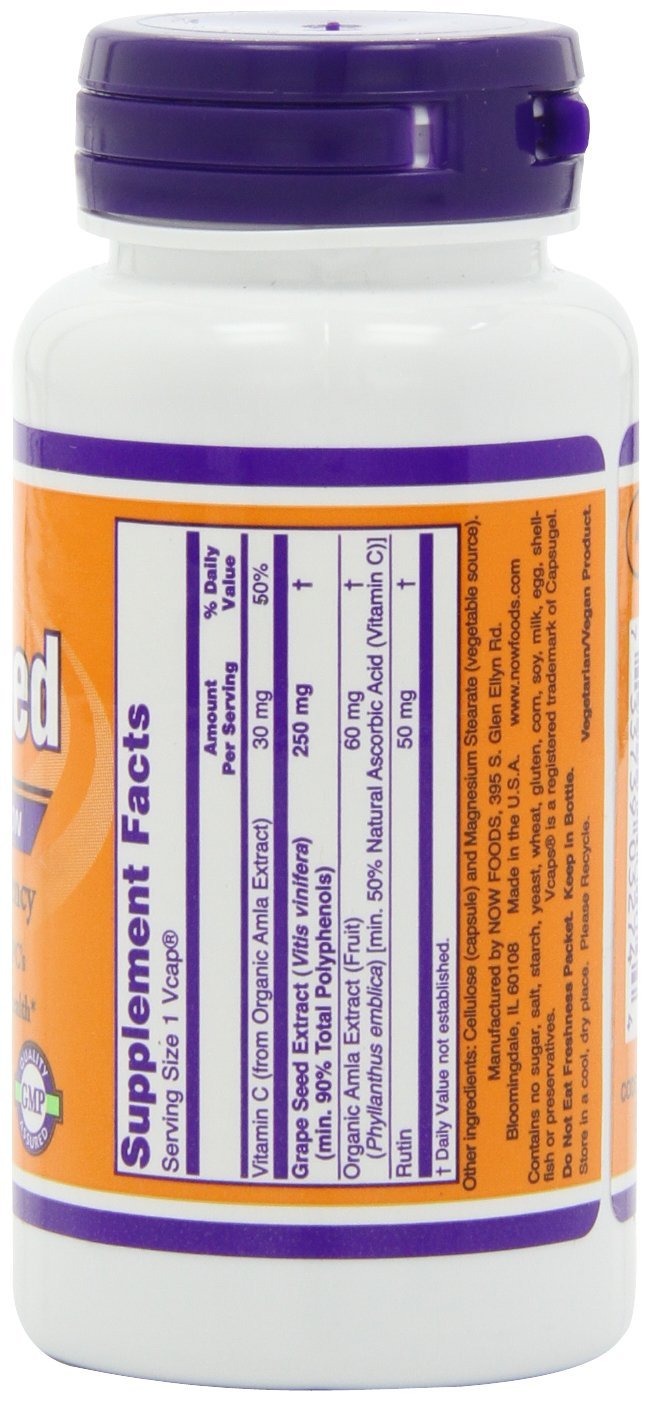 NOW Foods Grape Seed Capsule 90