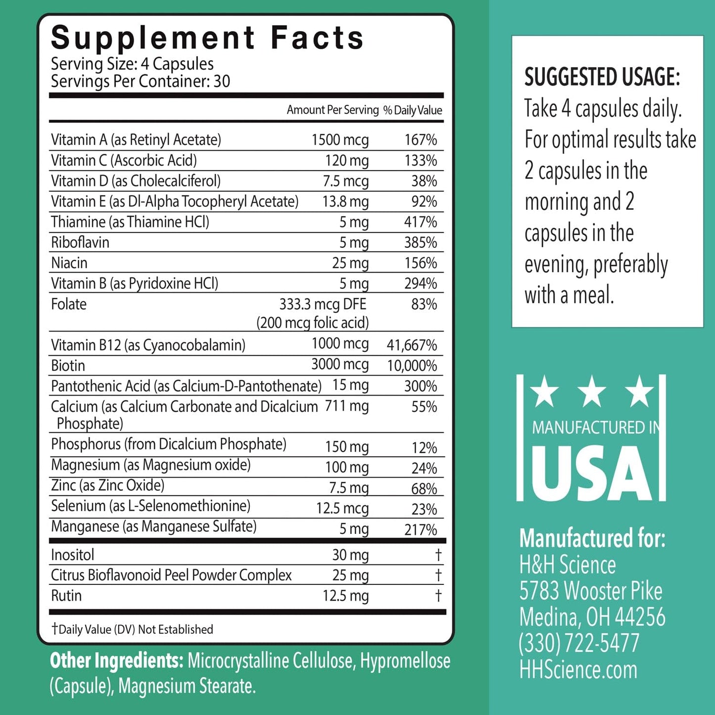 Balanced Skin Age-Defying Vitamins Capsule 1 Count