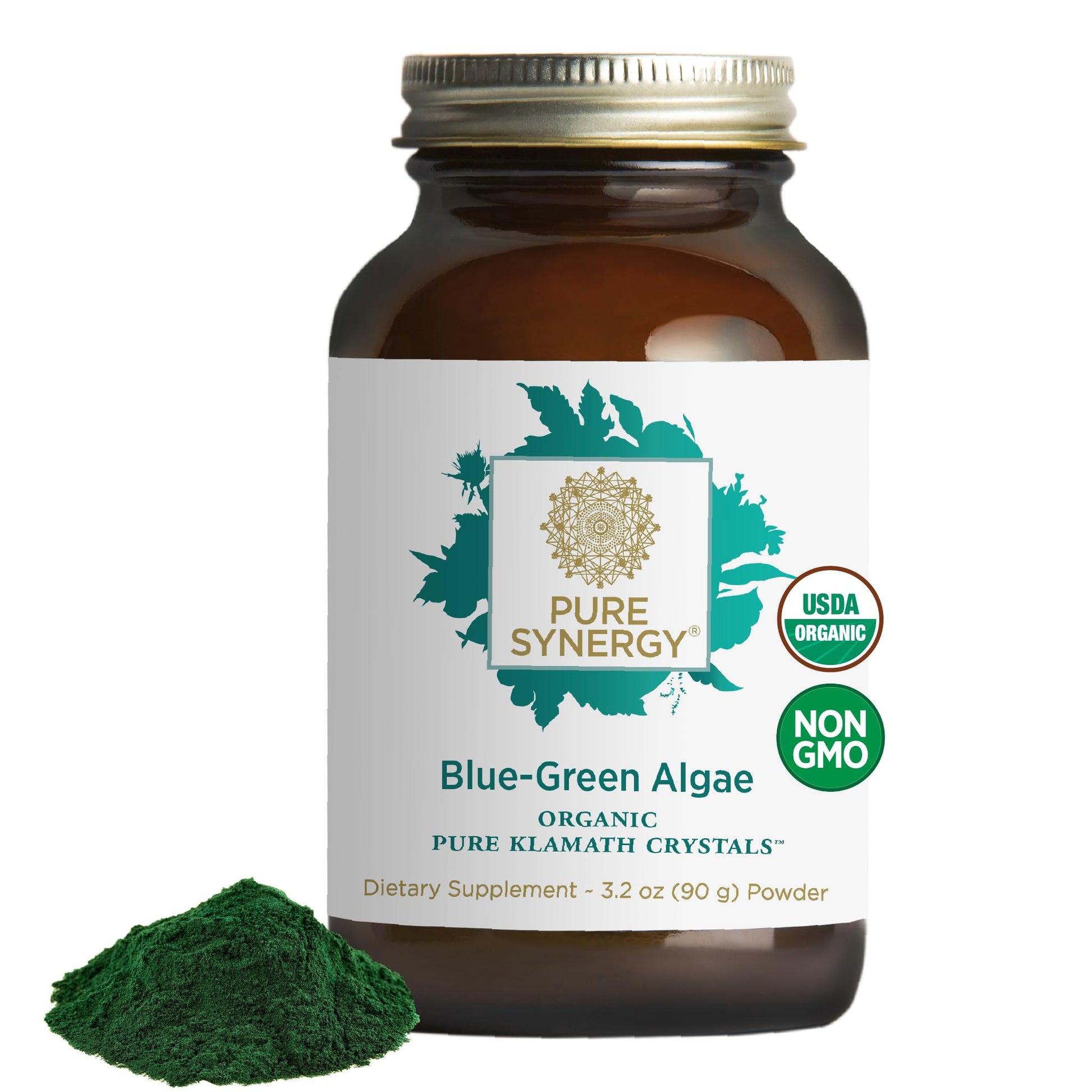 PURE SYNERGY Blue-Green Algae Powder, 3.2 oz