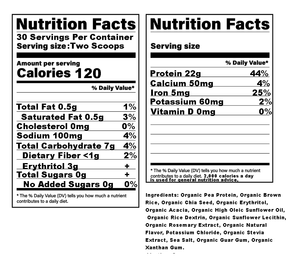 FIT EXTEND Vegan Protein Powder, 29 Servings