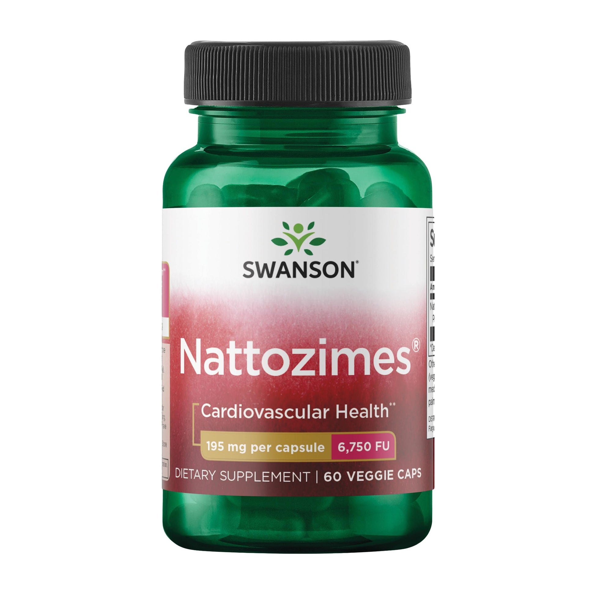 Swanson Nattozimes Triple-Strength Enzyme Veg Capsules 60 Count