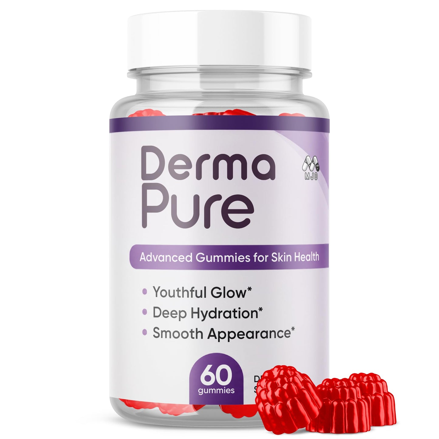 MJO Derma Pure Gummies 60 Count