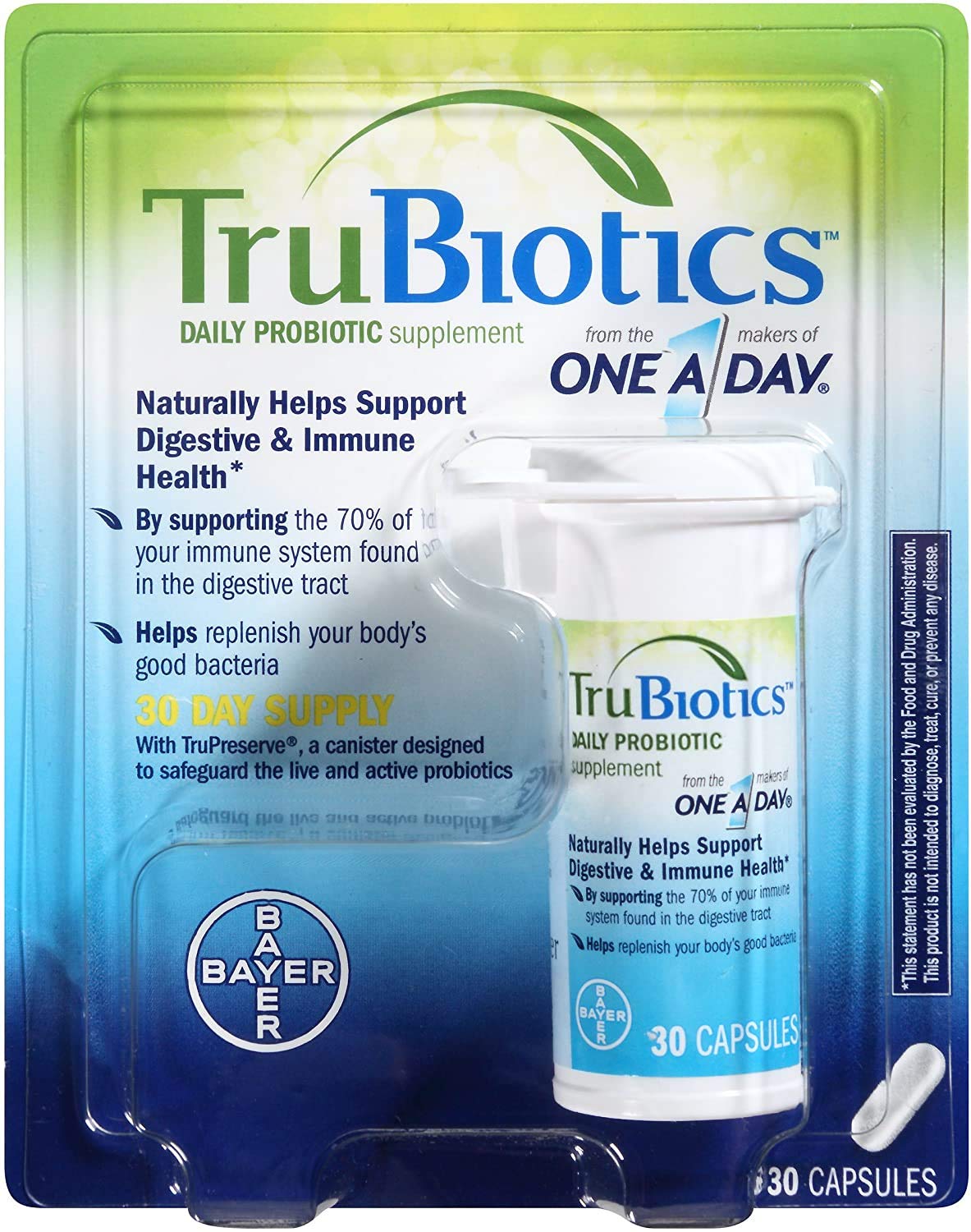 TruBiotics Daily Probiotic Capsule, 90 Capsules