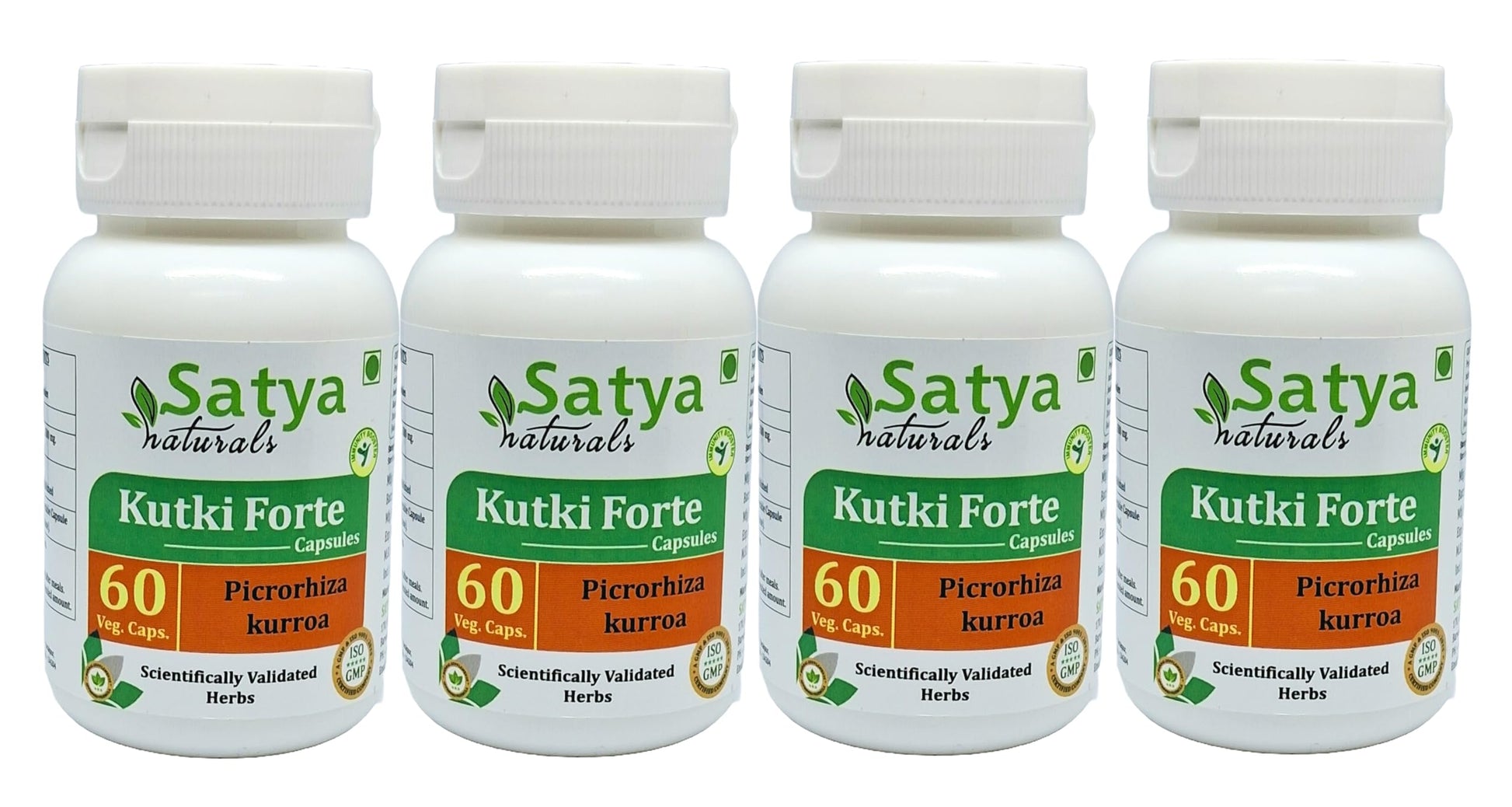 Satya Naturals Kutki Forte 500 mg, 240 Capsules