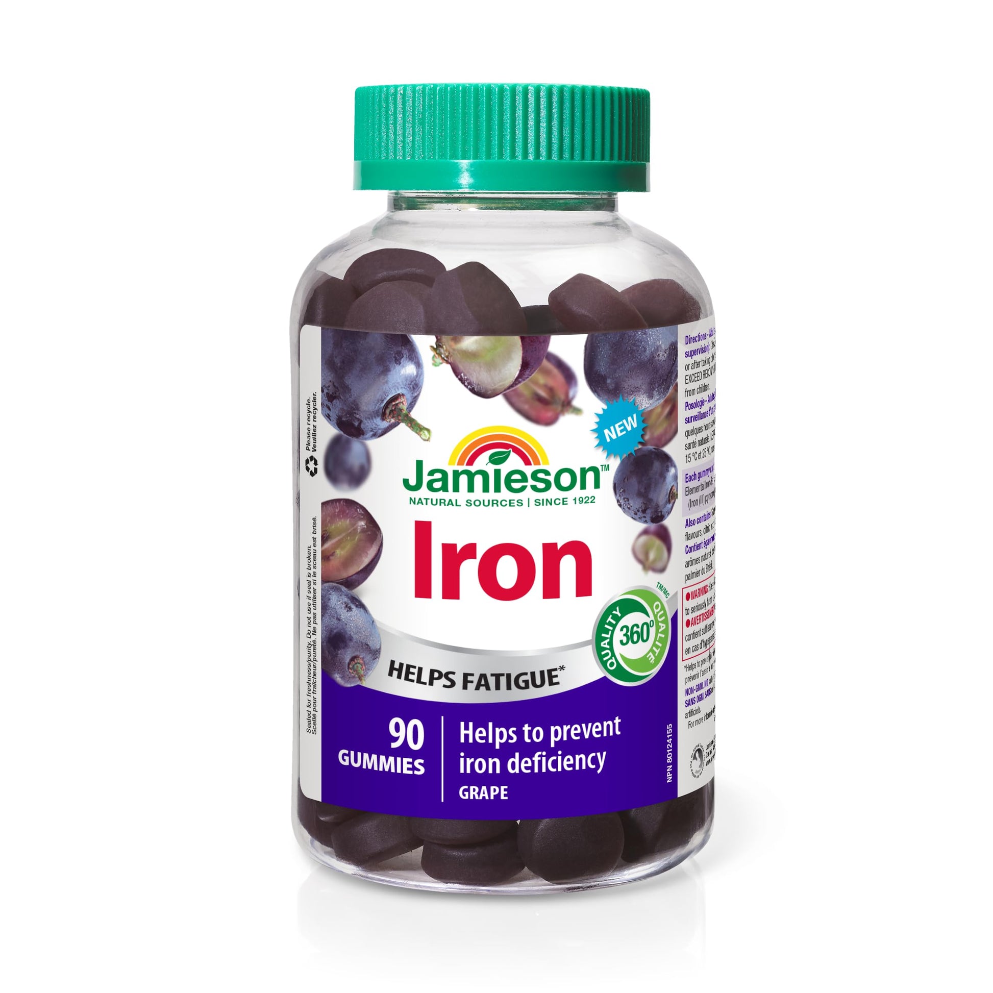 Jamieson Iron Gummies