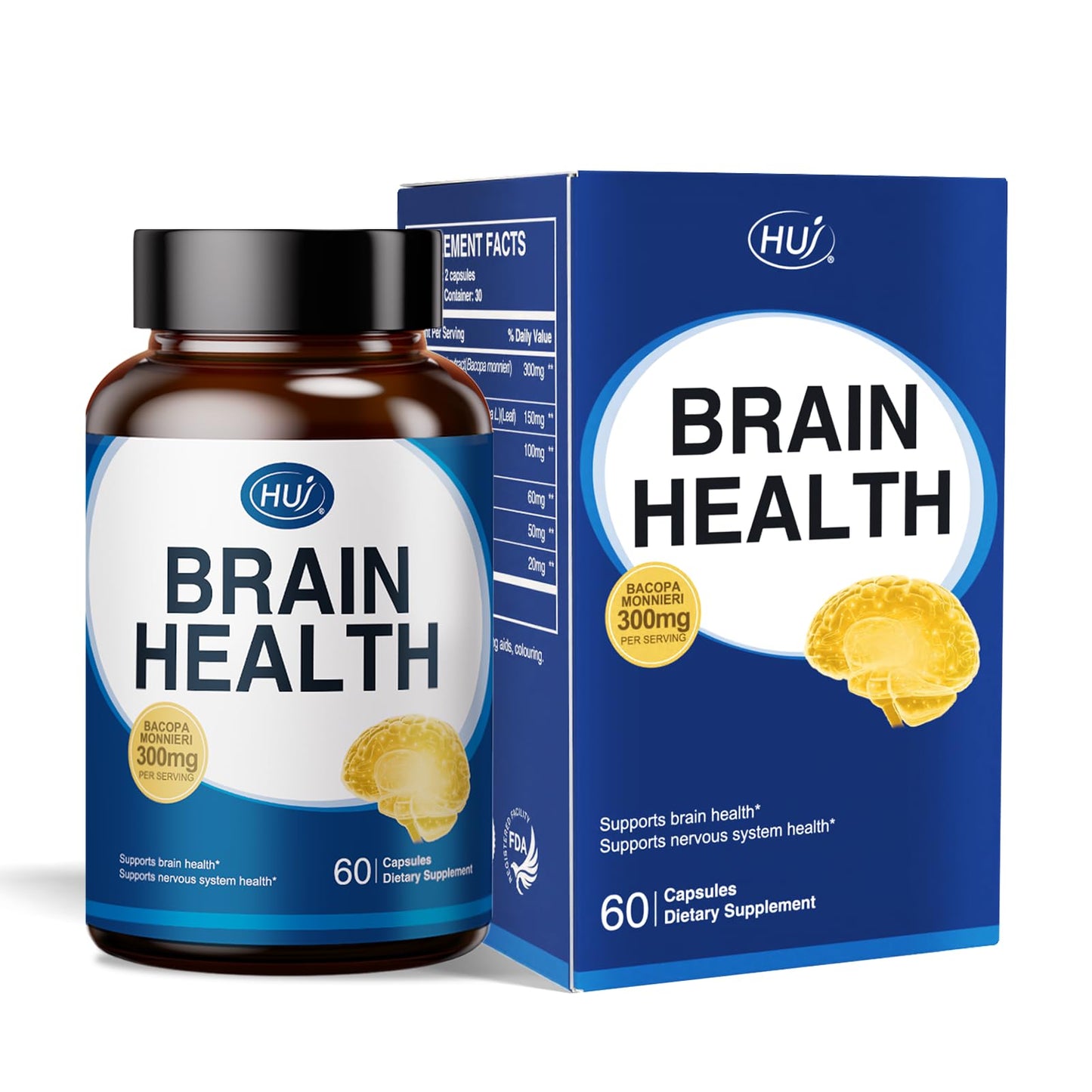 HUJ Brain Health 60 Capsules