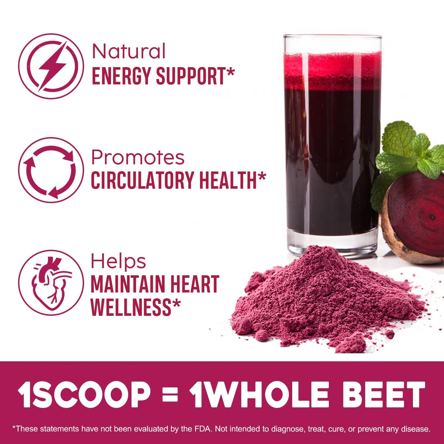 WLCTJIAYOU Organic Beet Root Powder 8 oz