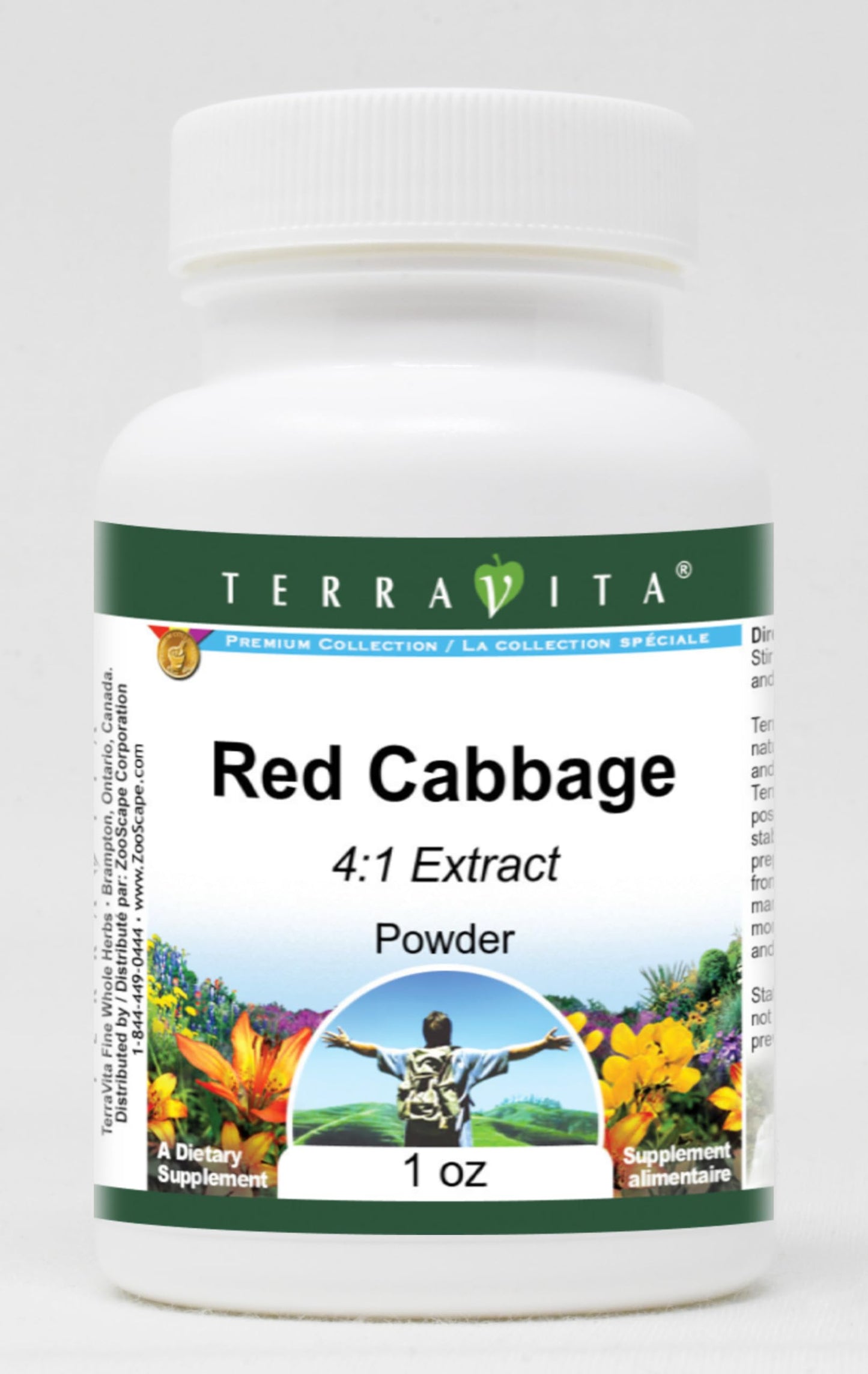 Terravita Red Cabbage 4:1 Powder 3 Pack