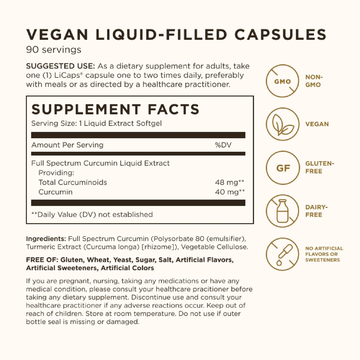 Solgar Full Spectrum Curcumin Powder 180 Servings