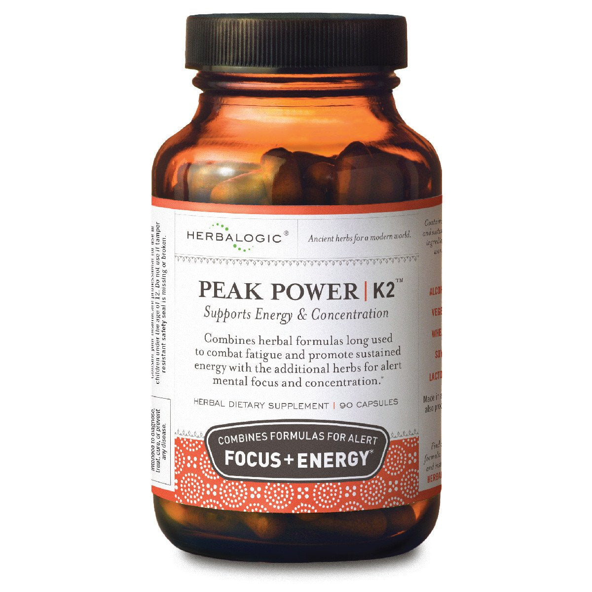 Herbalogic Peak Power Capsules 90 Capsules
