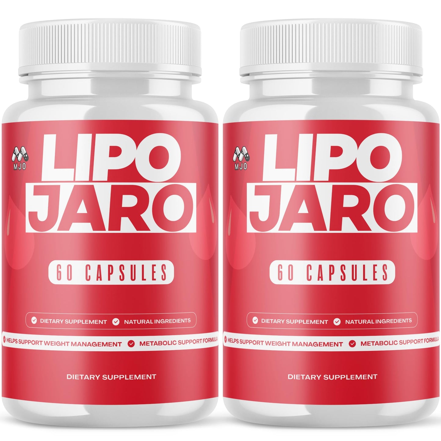 MJO Lipojaro Capsules, 120 Capsules