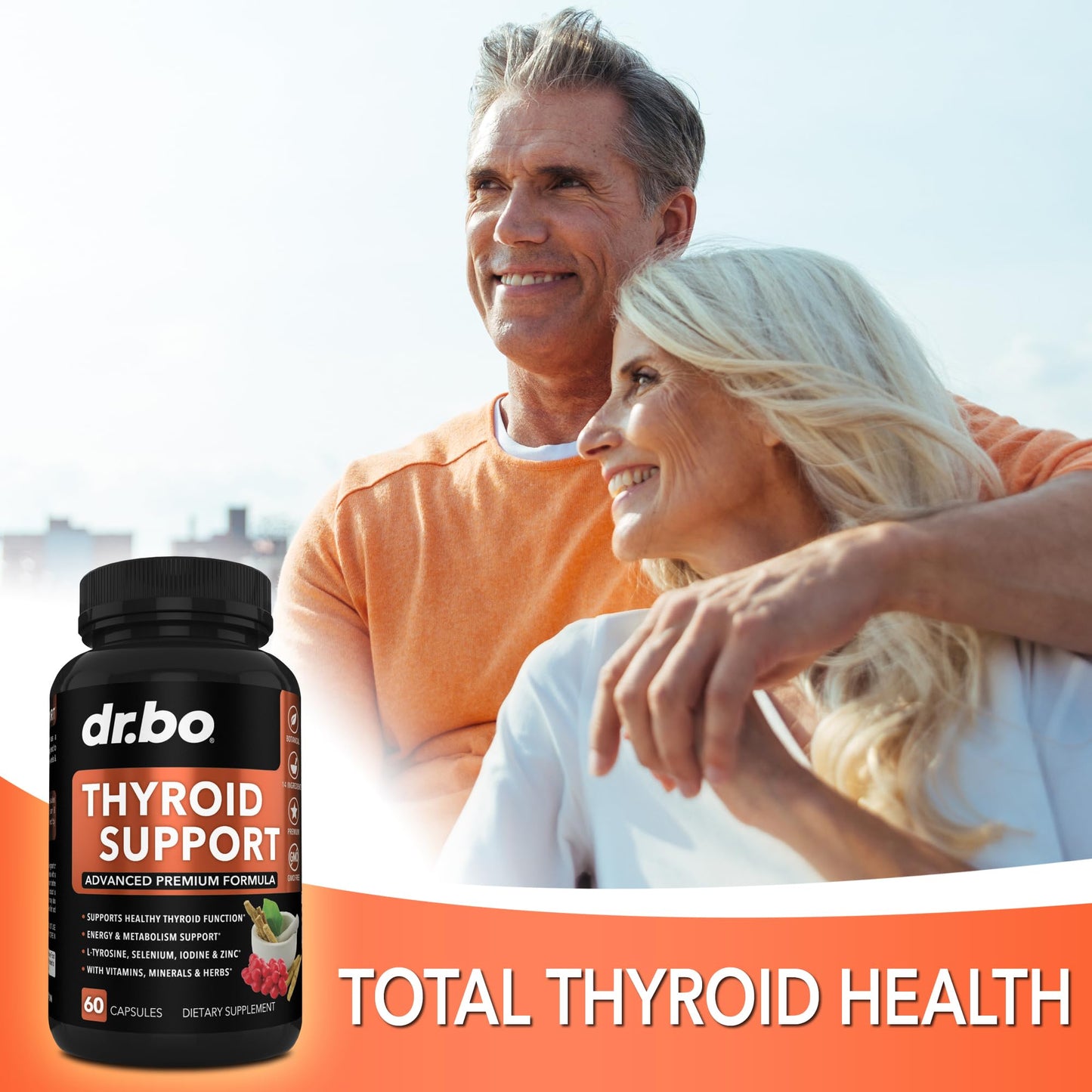 DR. BO Thyroid Support Capsule, 60 Capsules