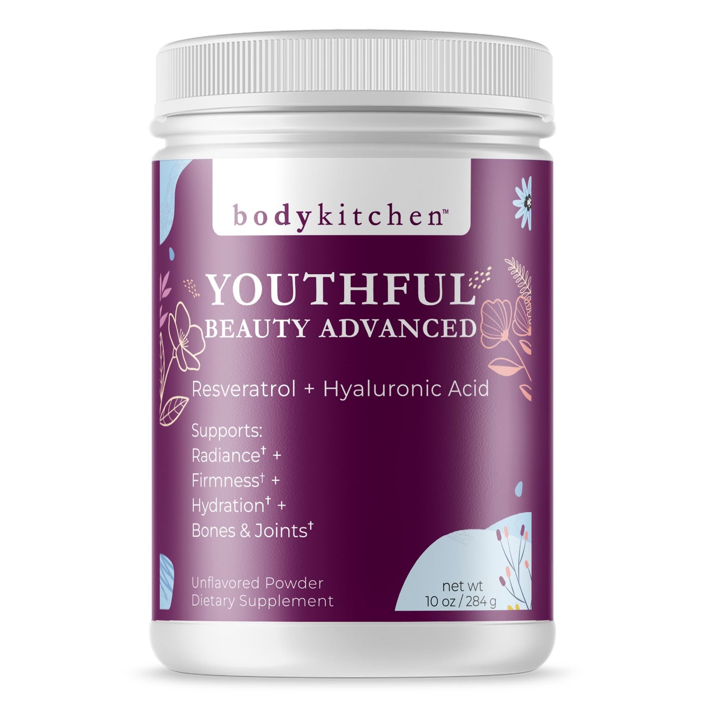 Body Kitchen Youthful Beauty Advanced Collagen Peptides Powder 10 oz