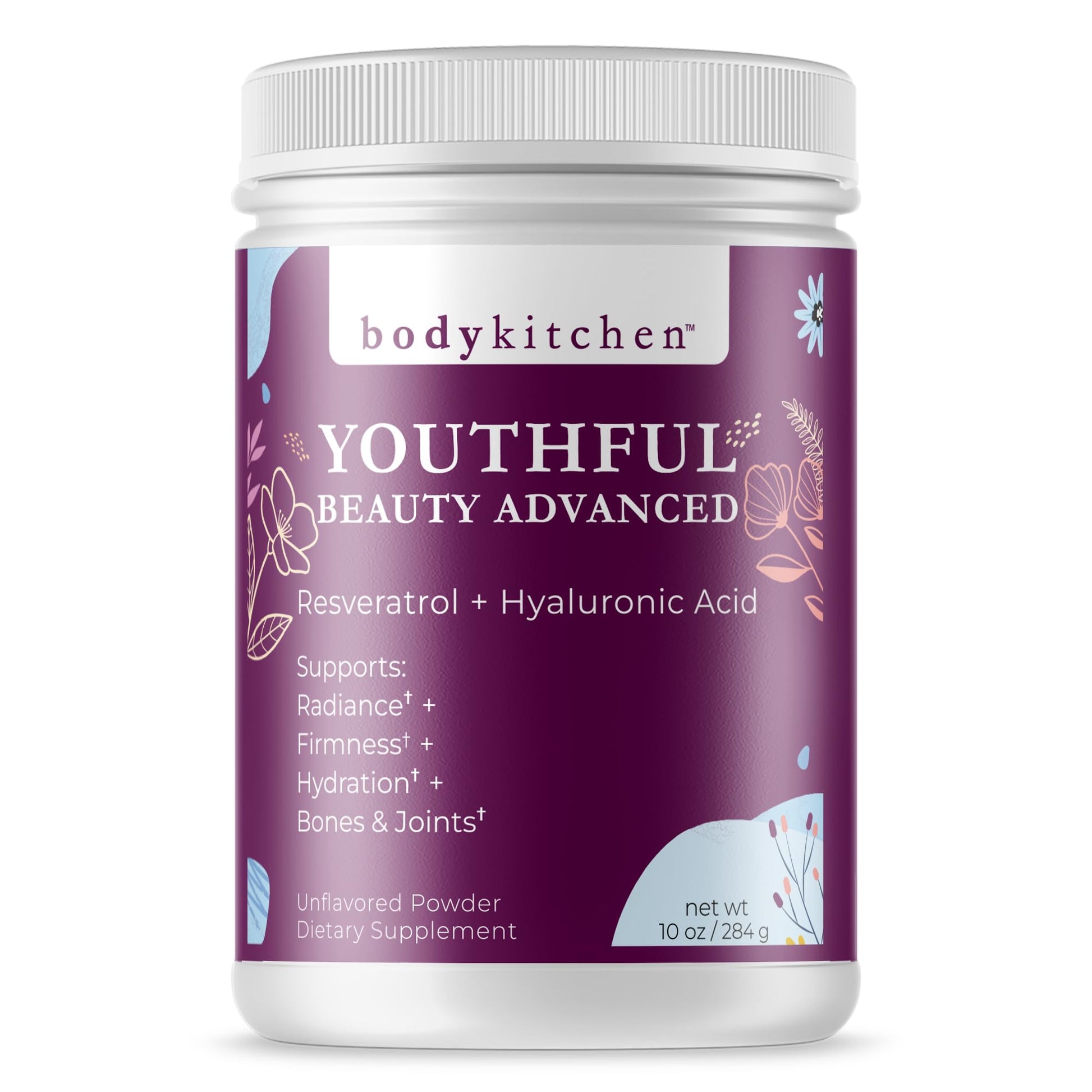 Body Kitchen Youthful Beauty Advanced Collagen Peptides Powder 10 oz