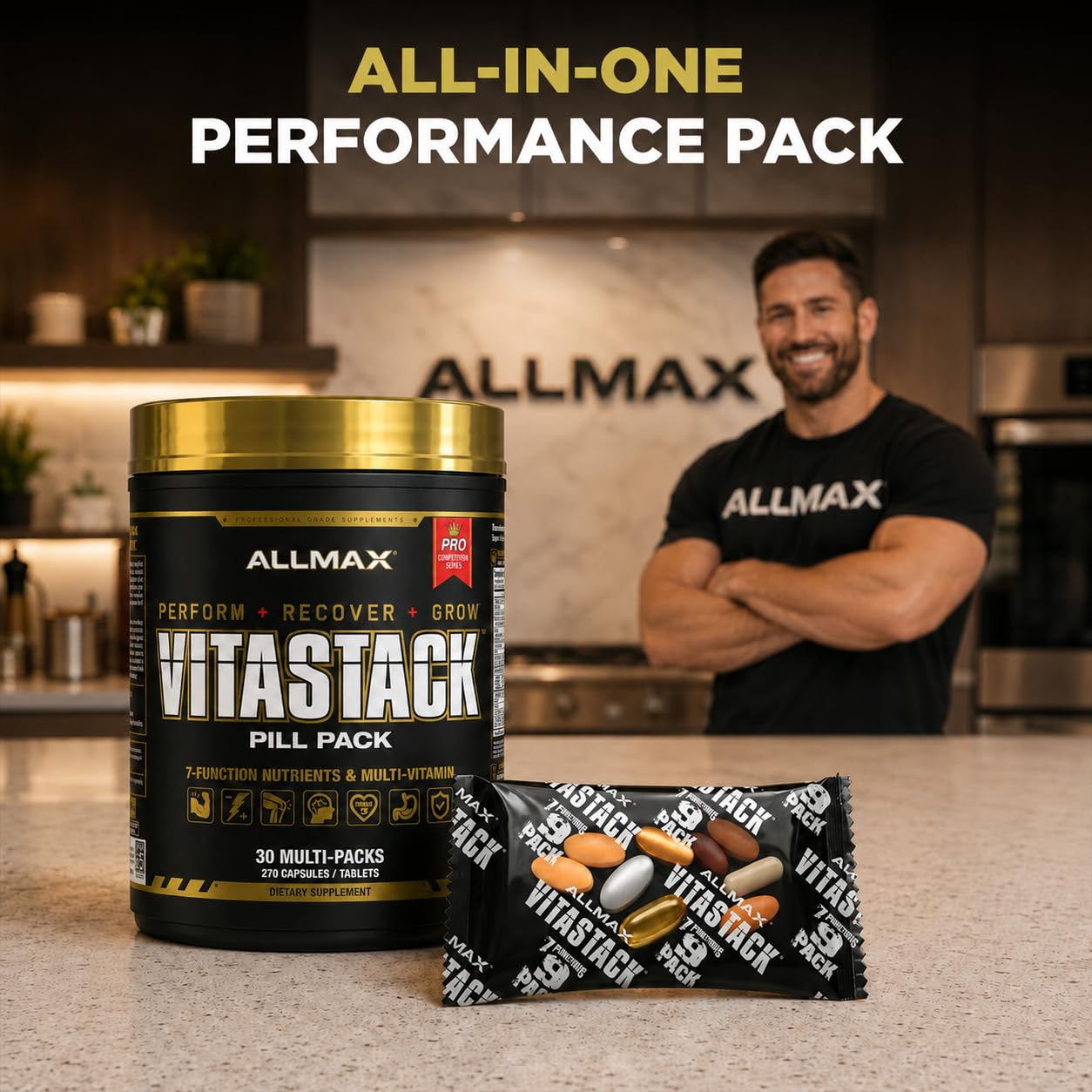 ALLMAX VITASTACK Multivitamin Tablets 270 Count