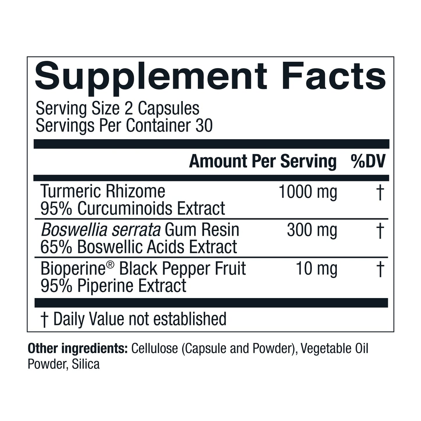 Live Conscious CurcuWell Curcumin and Boswellia Blend Capsule 60 Count