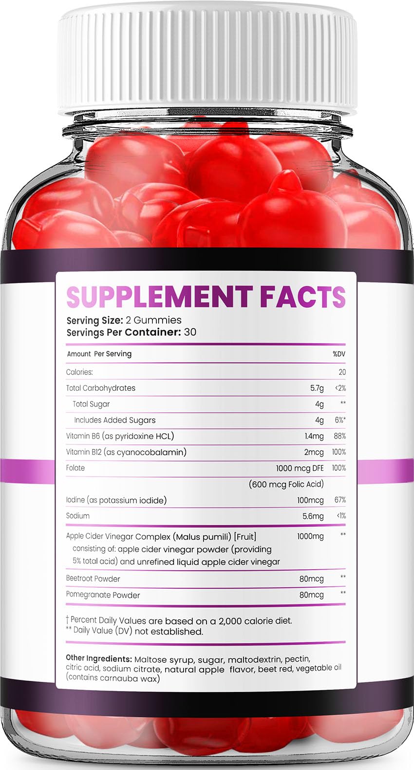 Indelo VitaRenew Advanced Formula Supplement for Daily Health Support Gummies, 60 Count