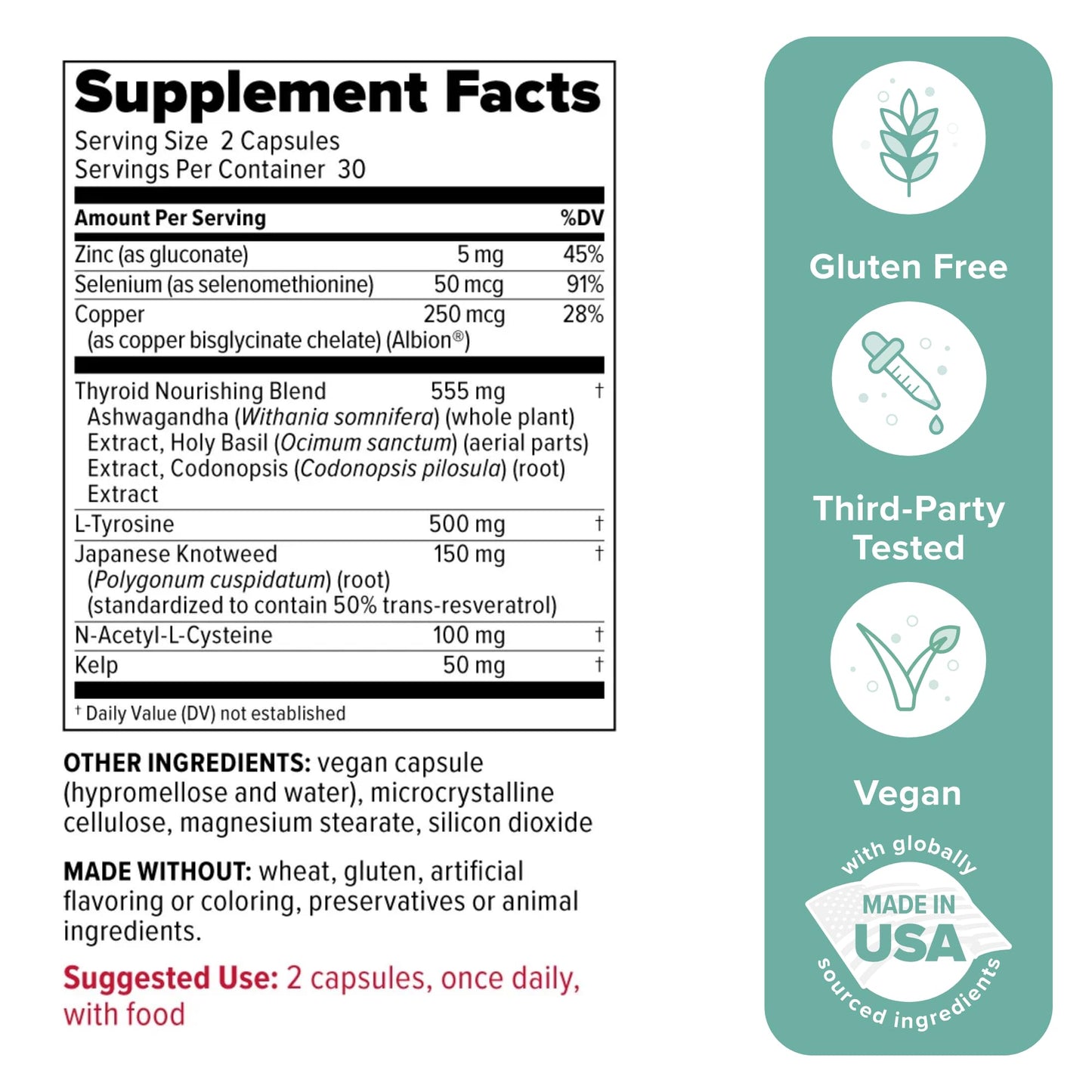 Redd Remedies Thyroid Strong Capsule 60 Capsules