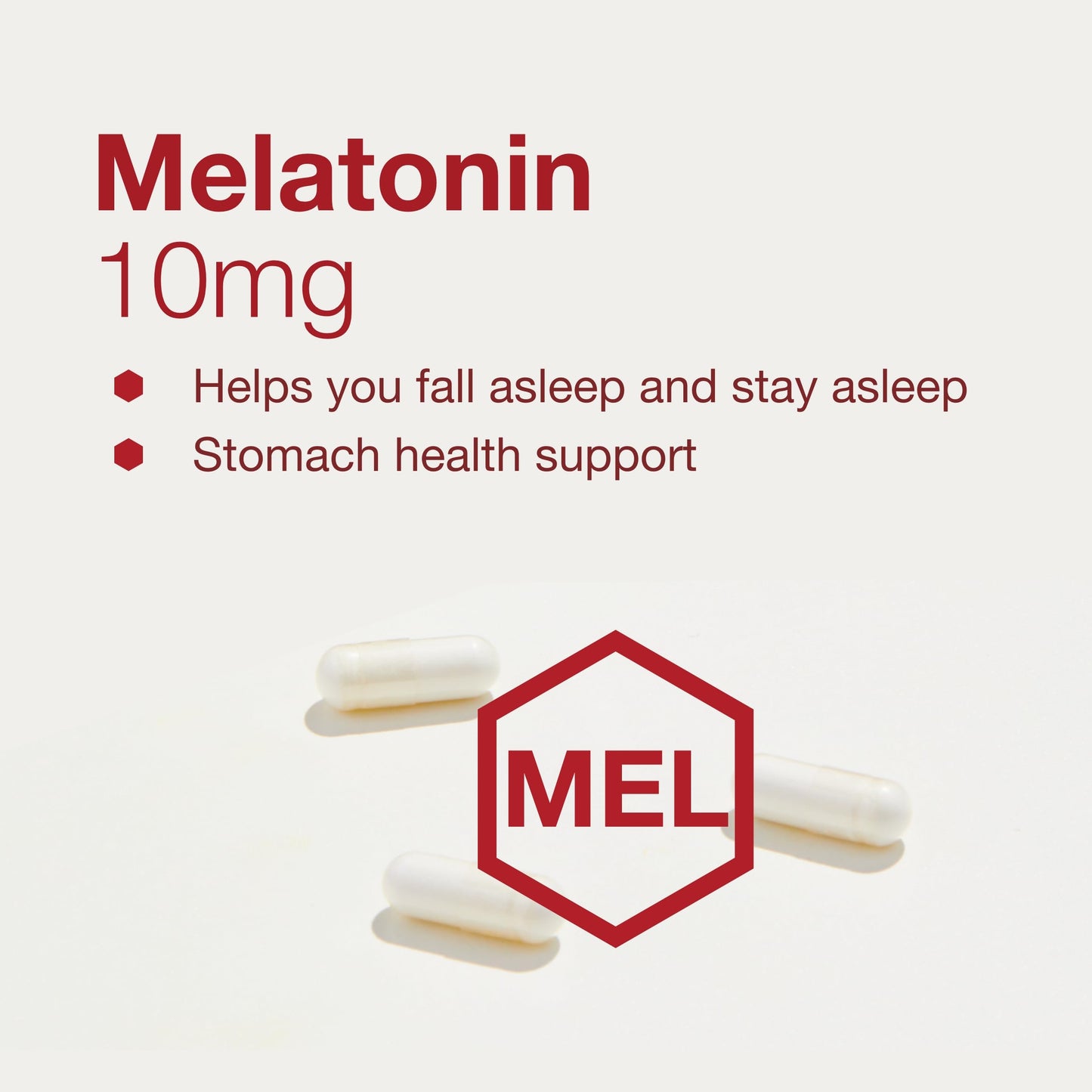 Protocol for Life Balance Melatonin Extra Strength 10 mg Capsule, 100 Veg Capsules