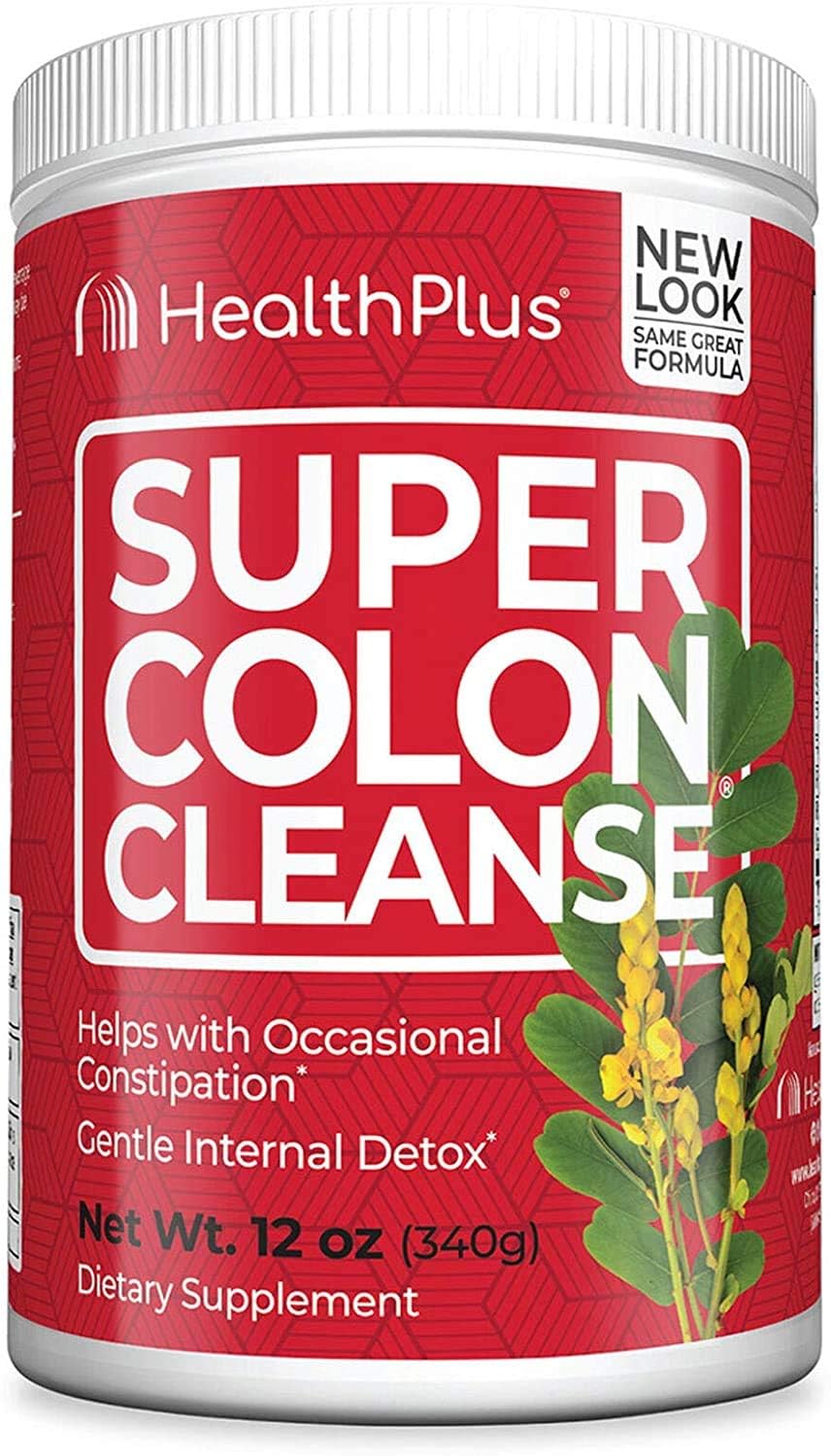 Health Plus Super Colon Cleanse 10-Day Detox Powder 12 oz