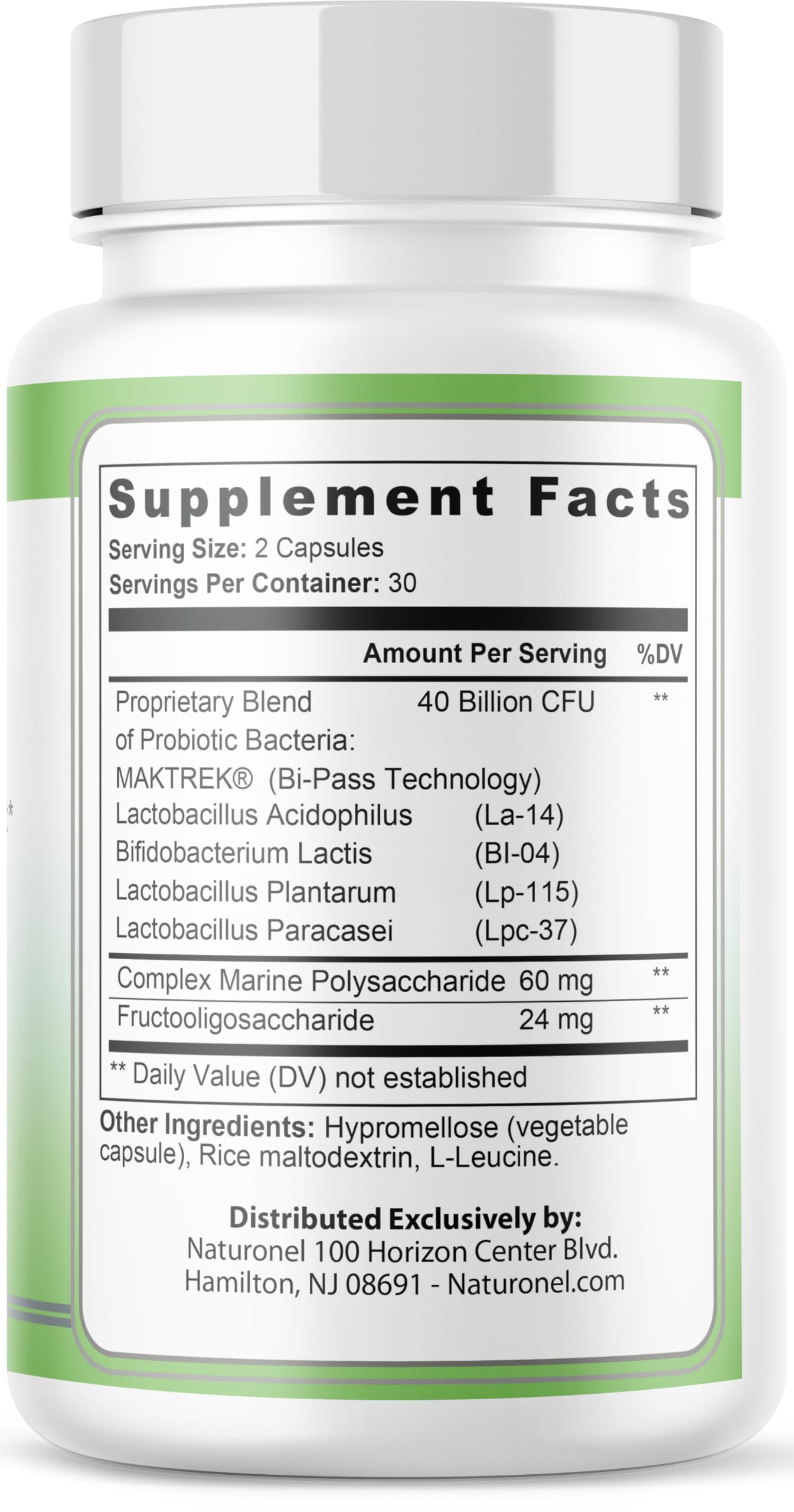 Naturonel GI Revitalize Probiotics Capsule 60 Count