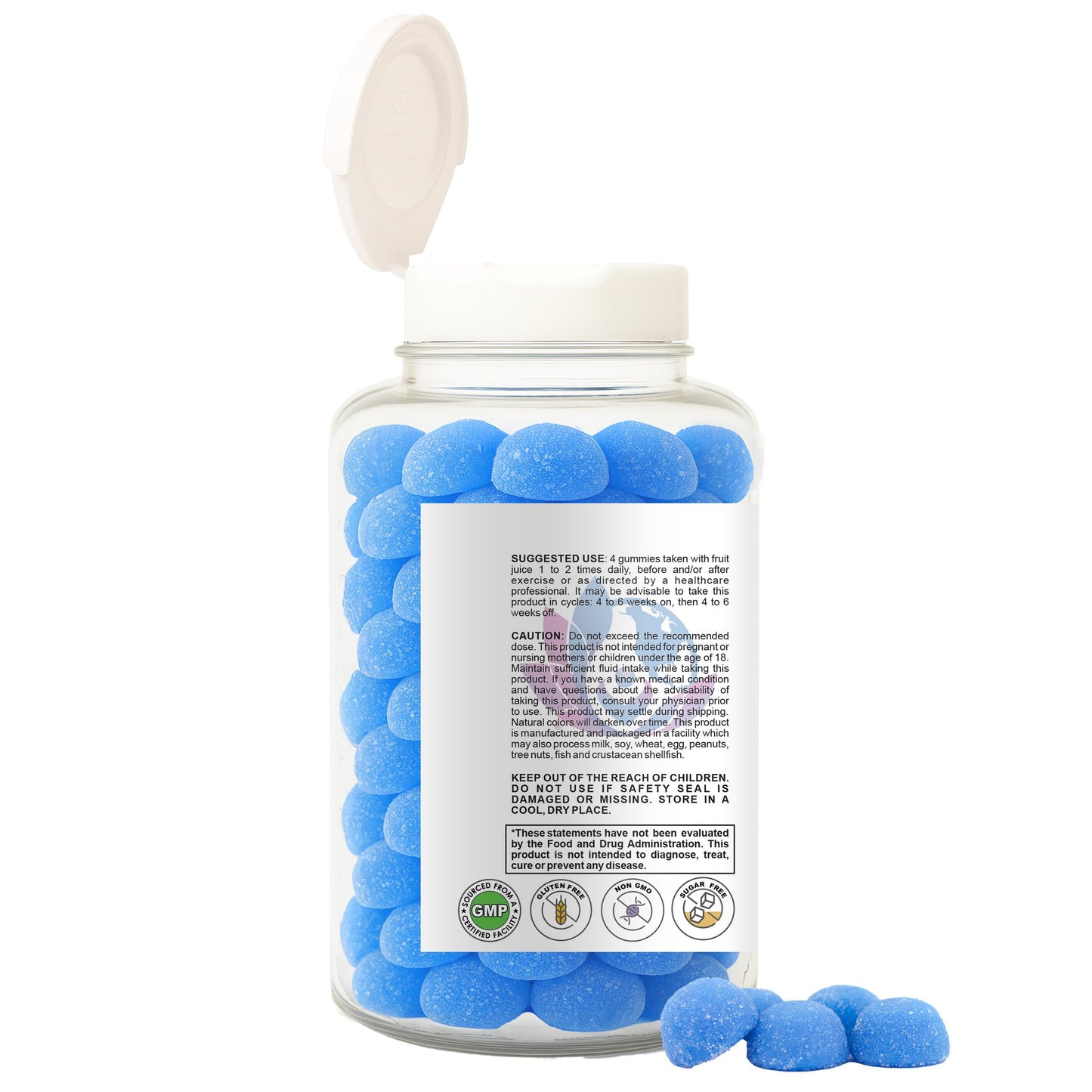 EcoIntegratives Creatine Monohydrate Gummies 75 Gummies
