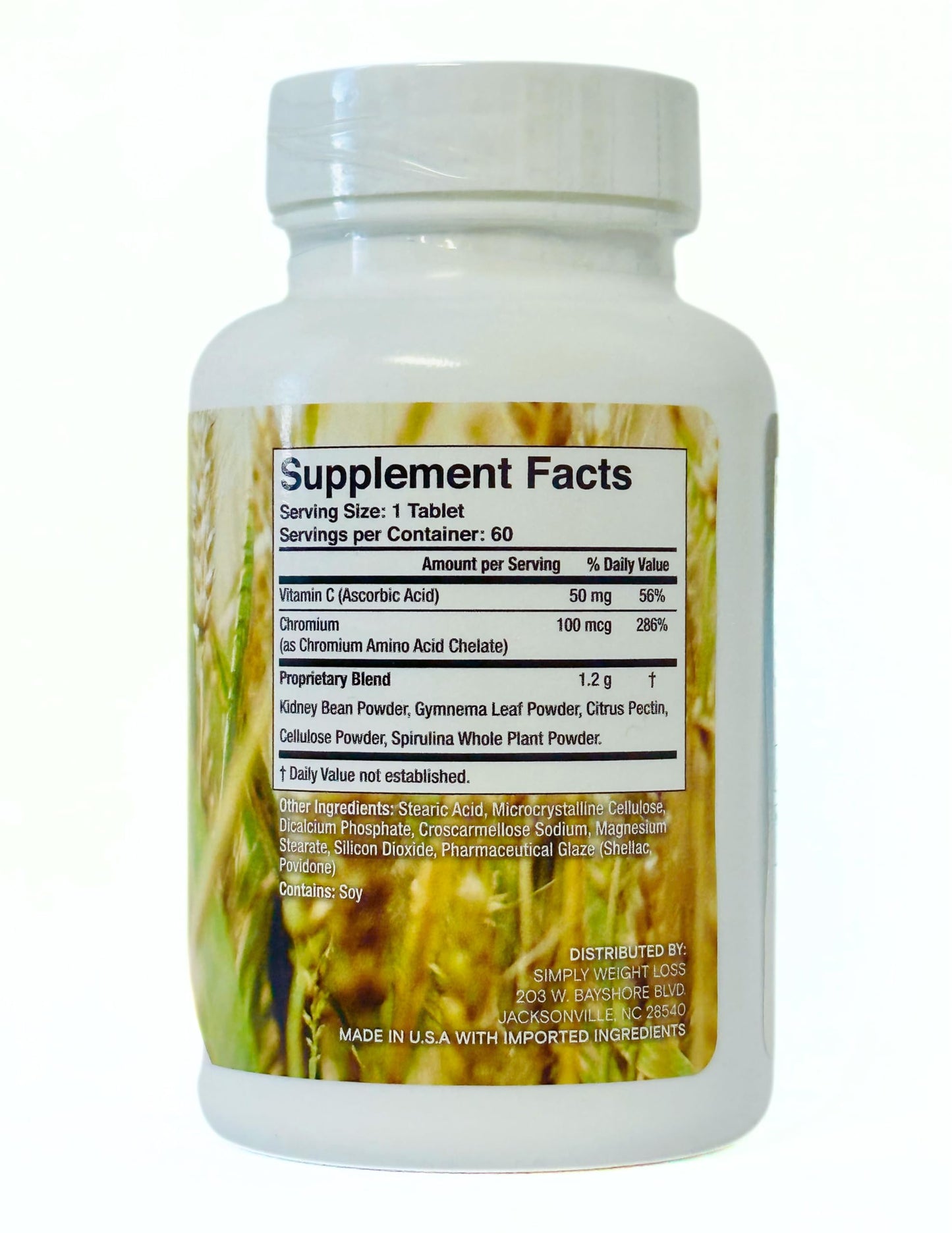 Simply Weight Loss Carbo Block Tablet, 60 Count