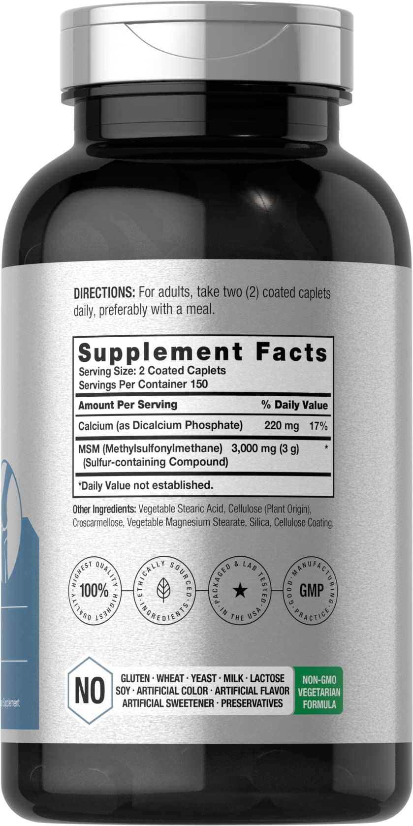 Horbäach MSM Supplement Caplets 300