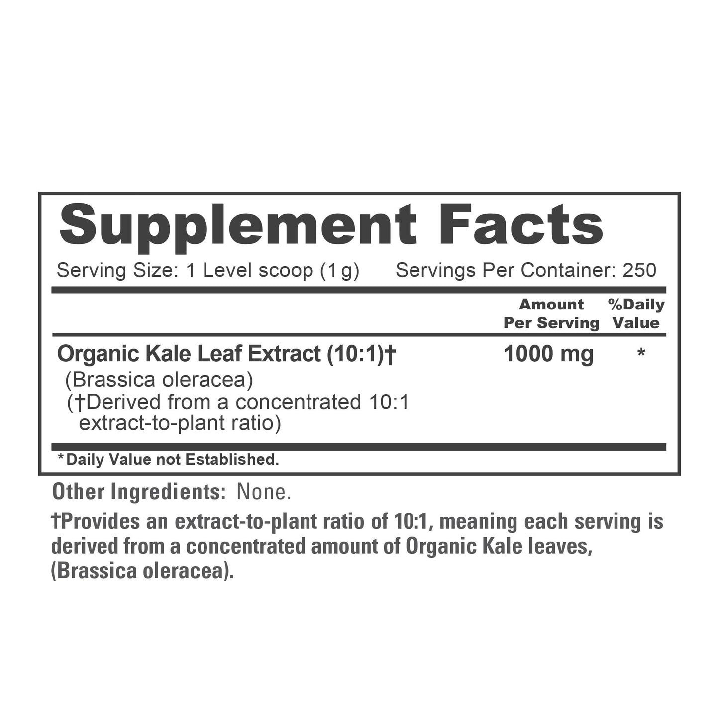 NusaPure Organic Kale Powder, 8.8 Ounce