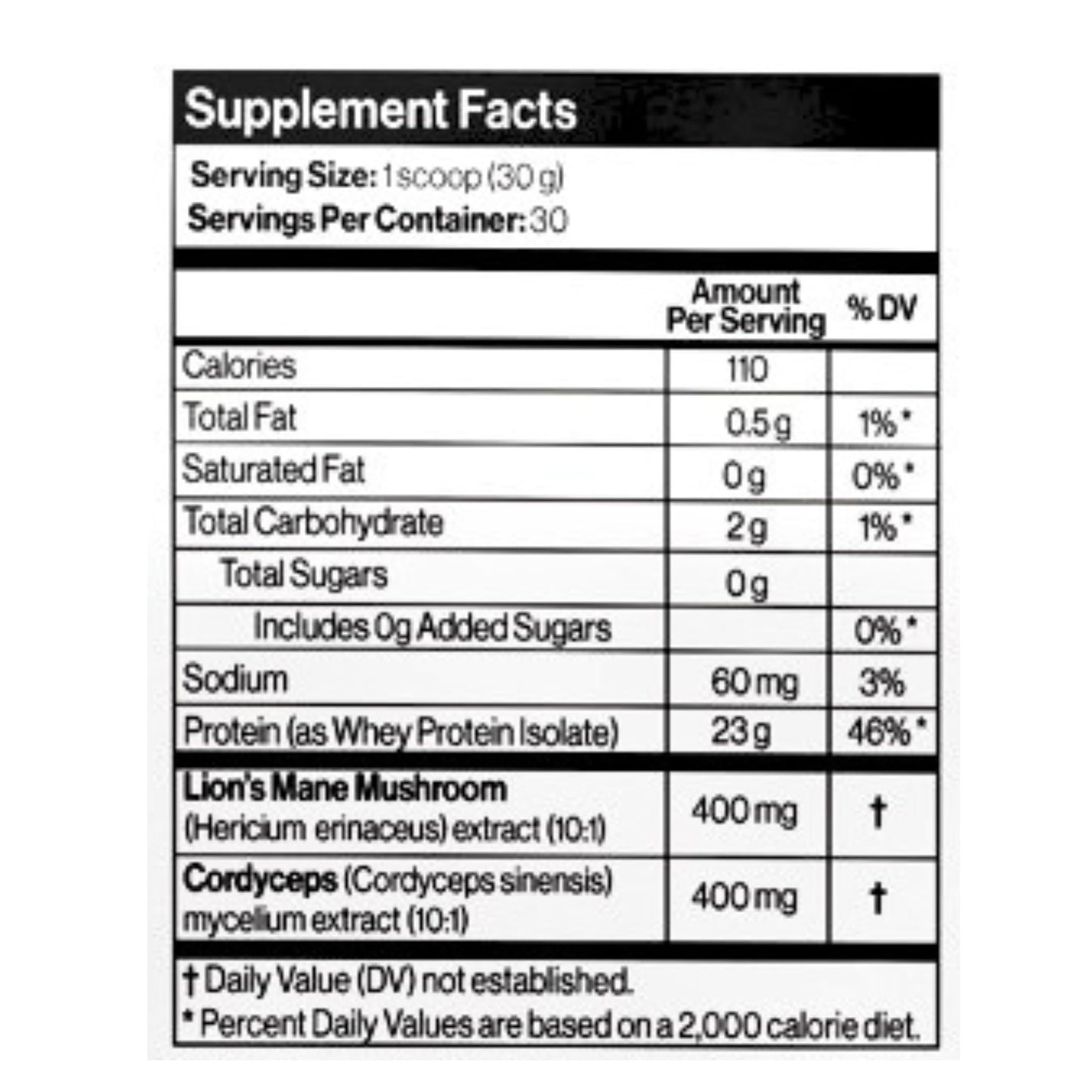 Functional Performance Co. Whey Isolate Protein Powder, 30 Servings, Vanilla