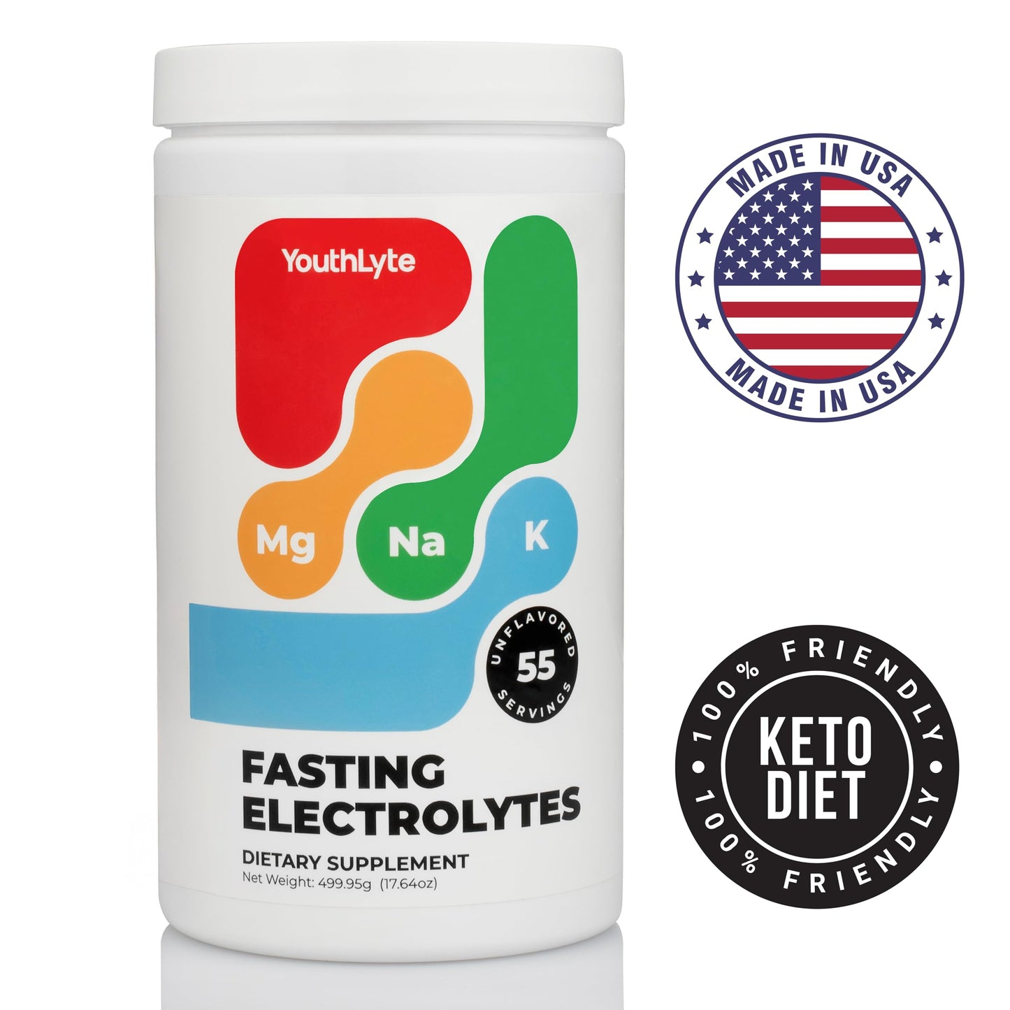 YouthLyte Fasting Electrolytes Powder 17.64 oz