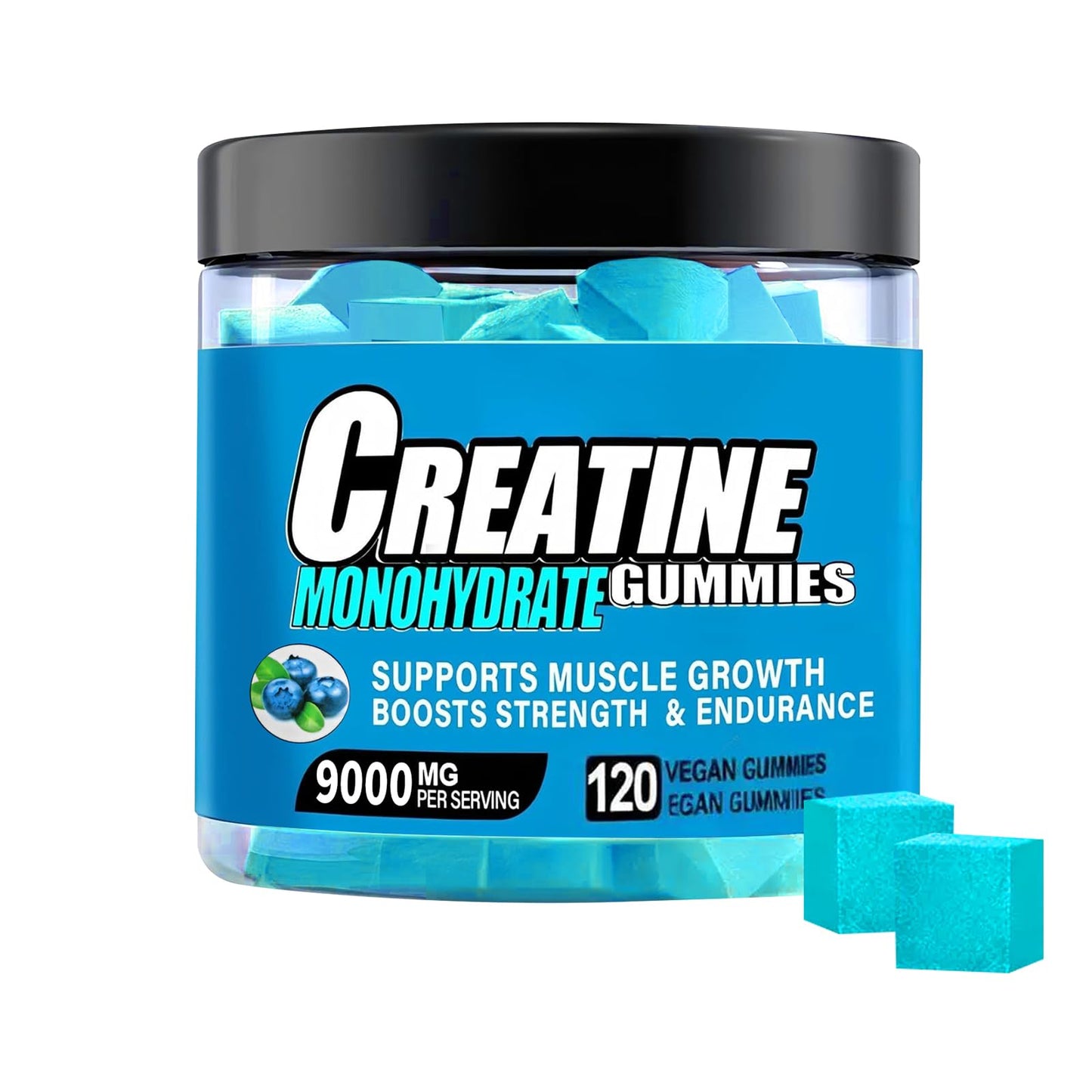 ULIKEATM Creatine Monohydrate Gummies, 120 Count