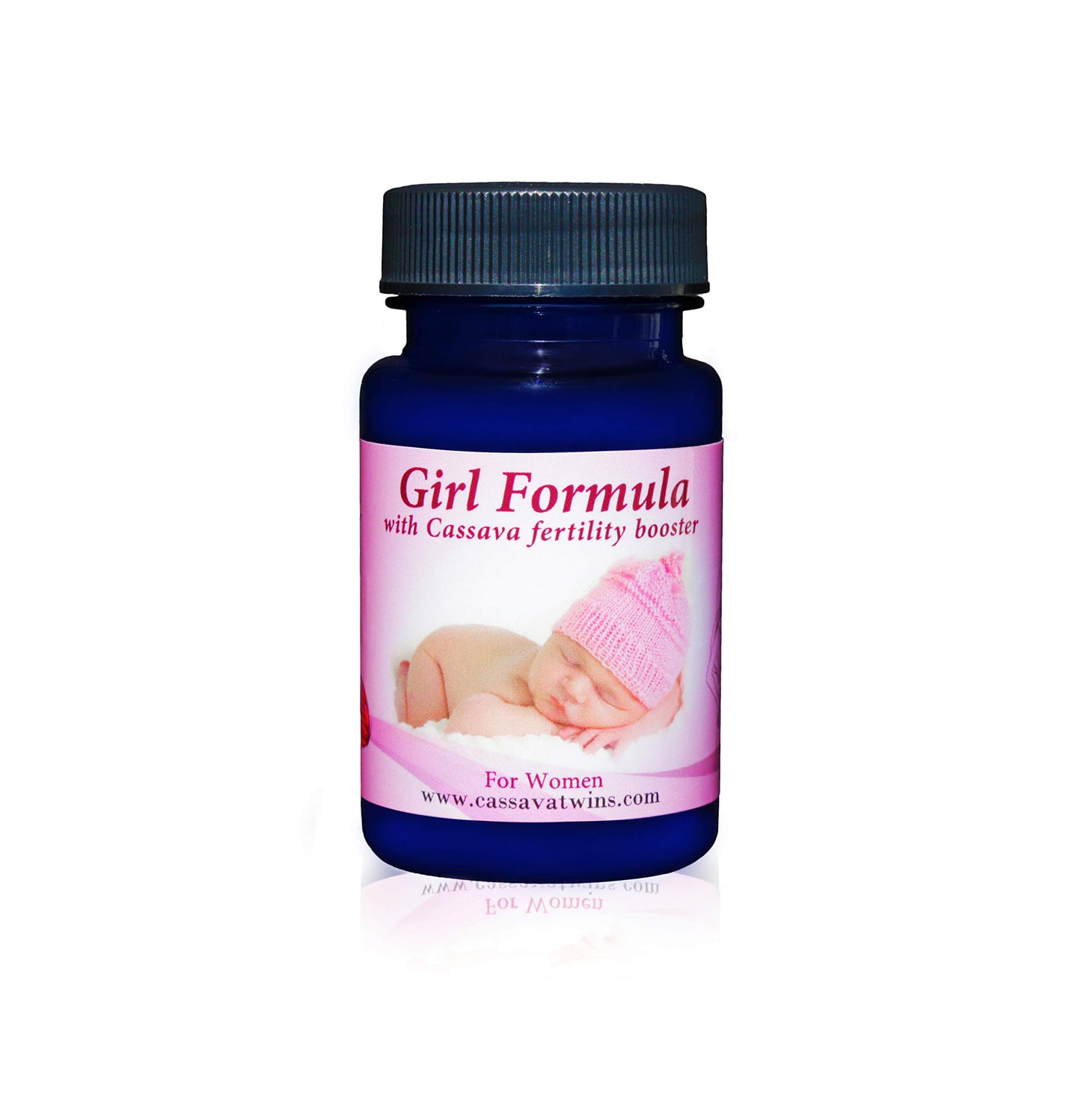 Cassava Twins Baby Girl Formula for Women with Cassava Fertility Booster Capsule 30 Count