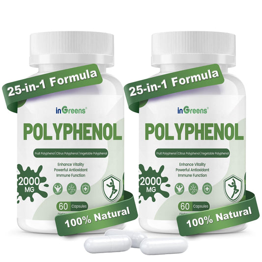 inGreens 25-in-1 Polyphenols Supplement Softgels 120