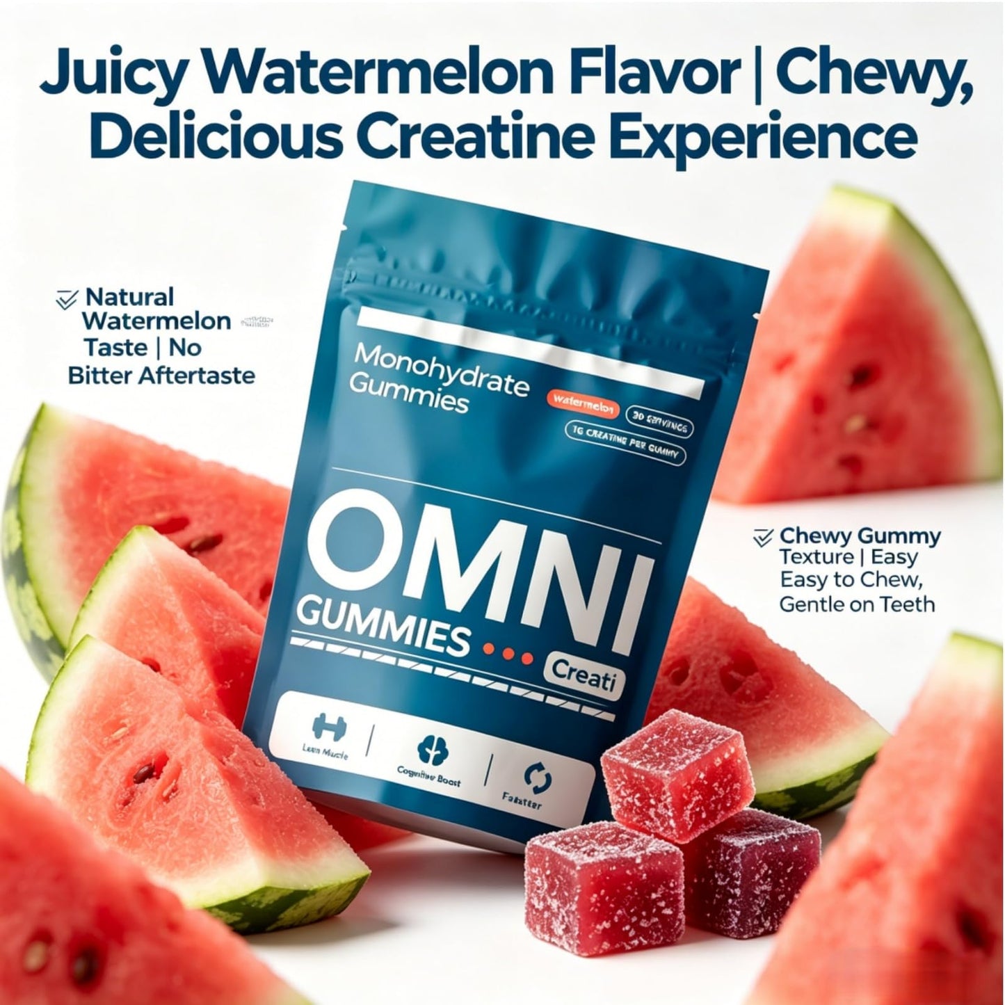 Omni Gummies Creatine Gummy, 30 Count